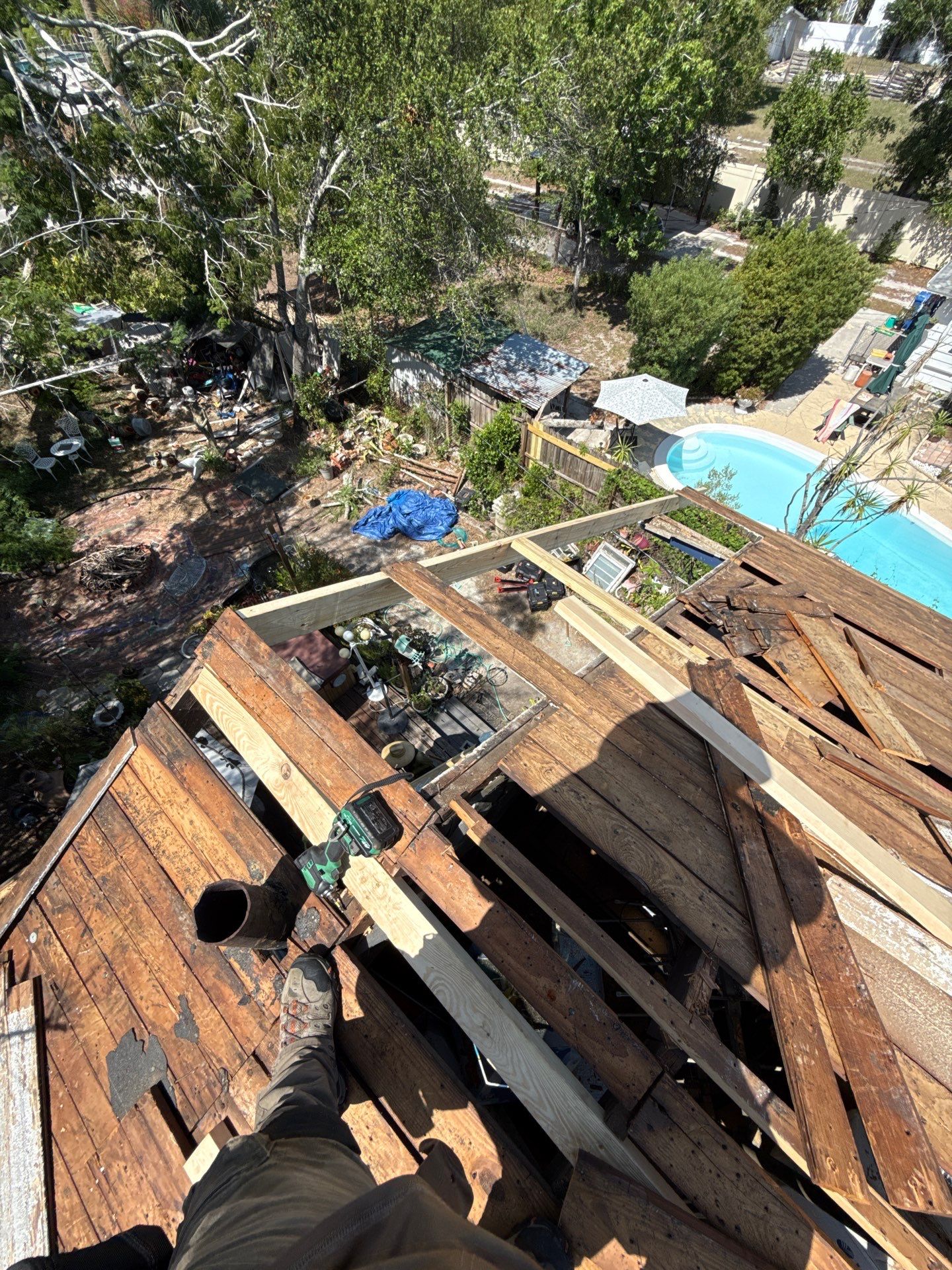 Project in St. Petersburg by Mitchell Roofing Company LLC