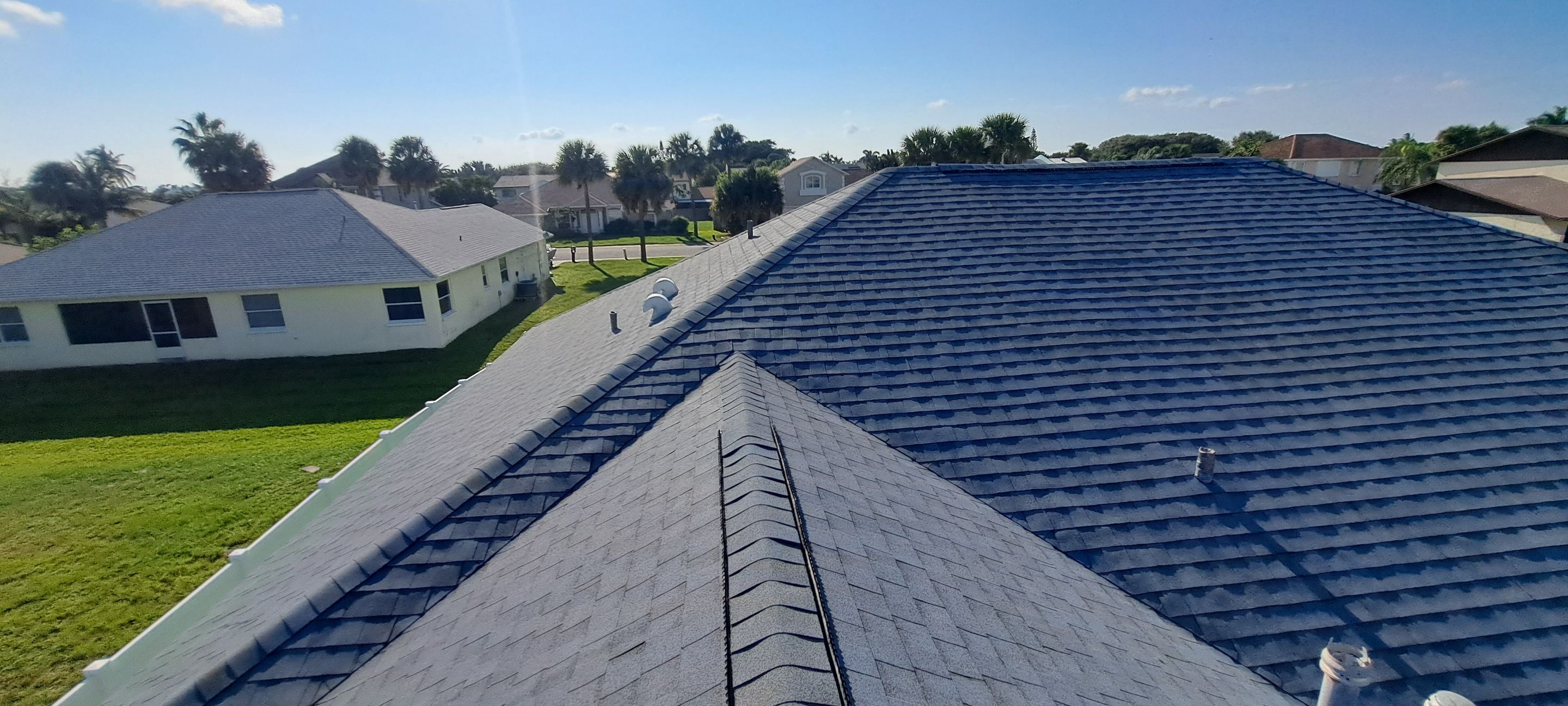 Shingle Reroof Replacement Cocoa Beach FL by Pinnacle Roofing Group