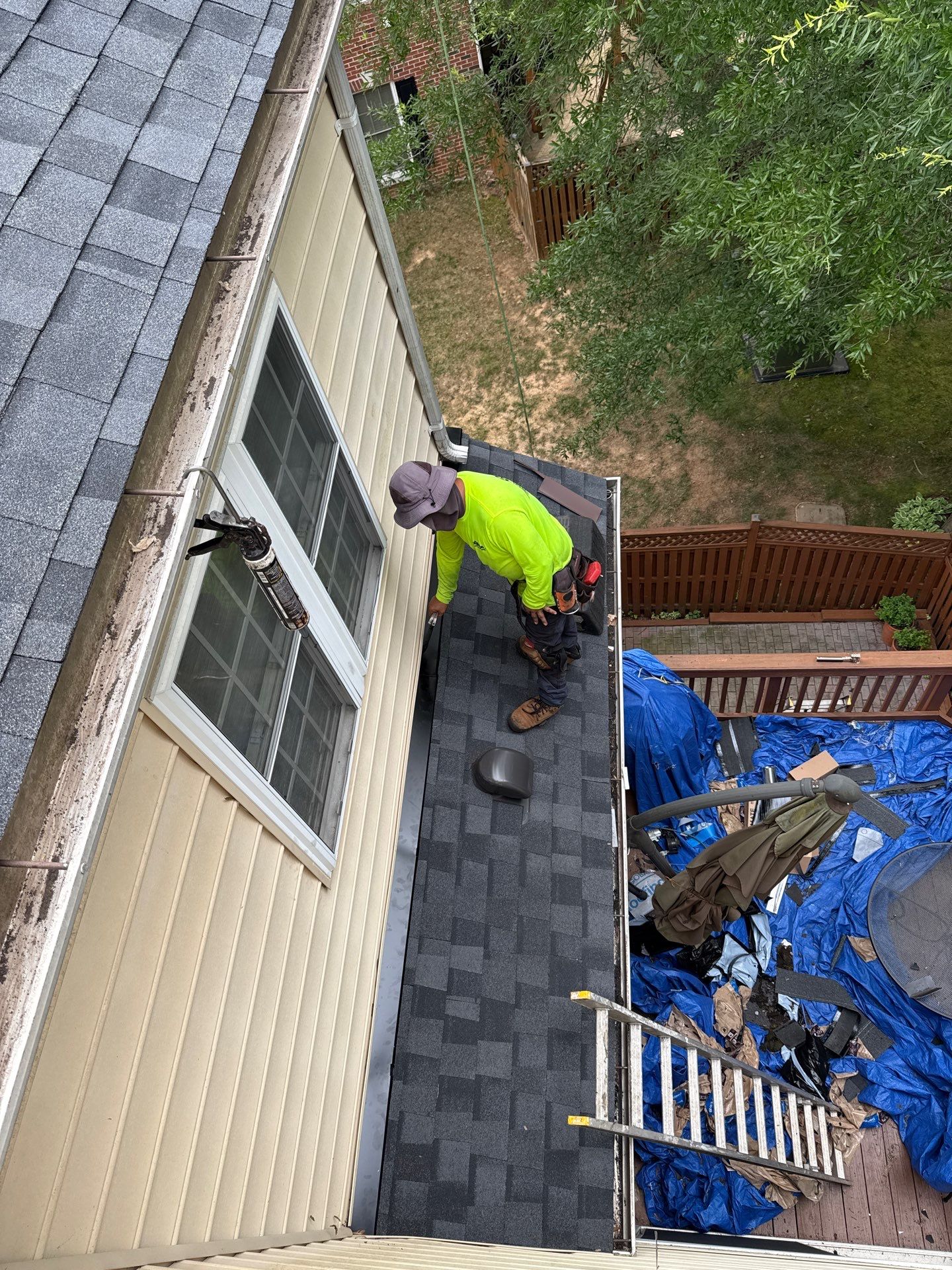 Fairfax: Residential Roof Installation with CertainTeed Landmark PRO in Max Def Moire Black by RM Banning, Inc.