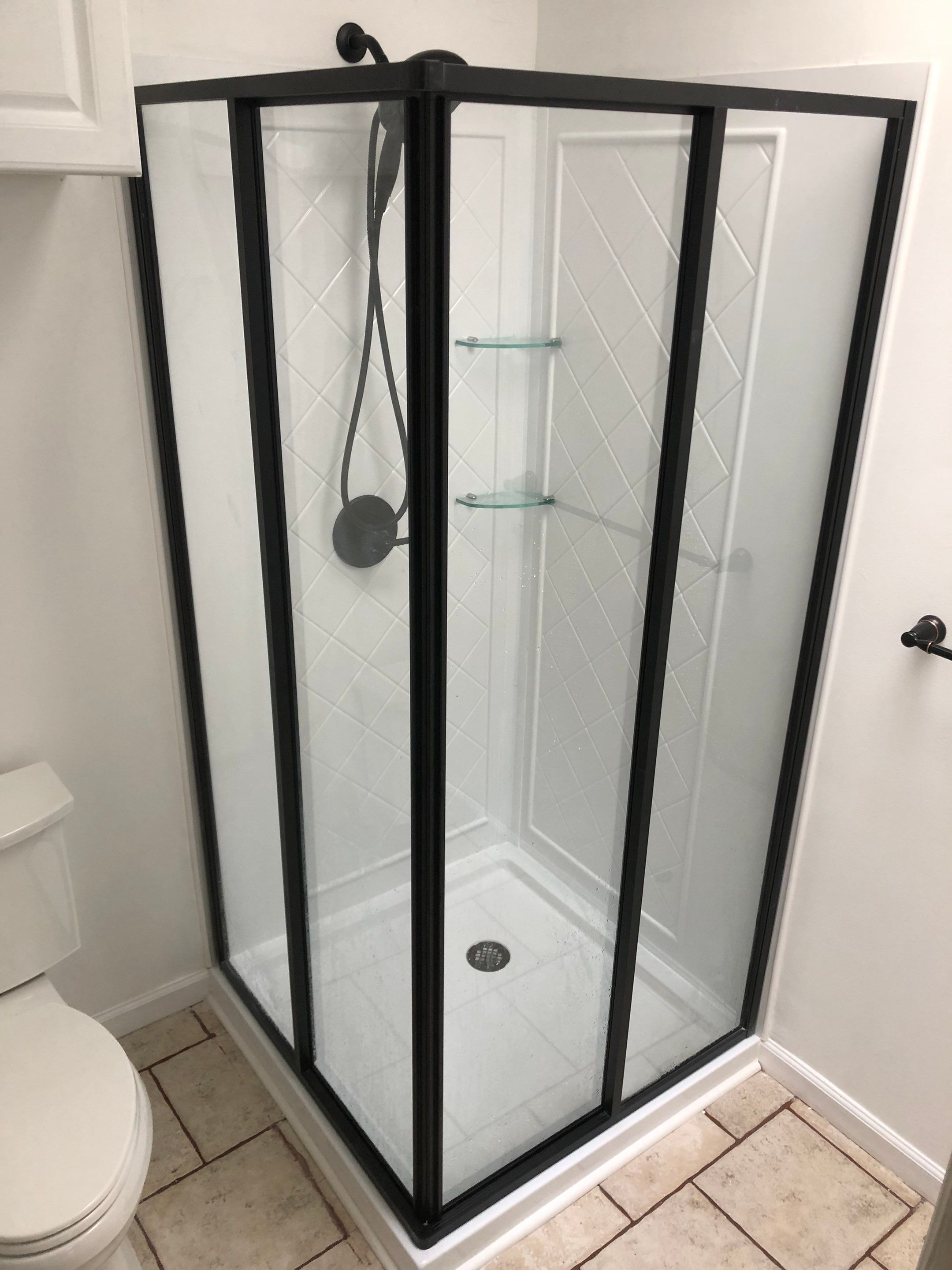 Bathroom Remodel using Tile by Home Concepts Construction