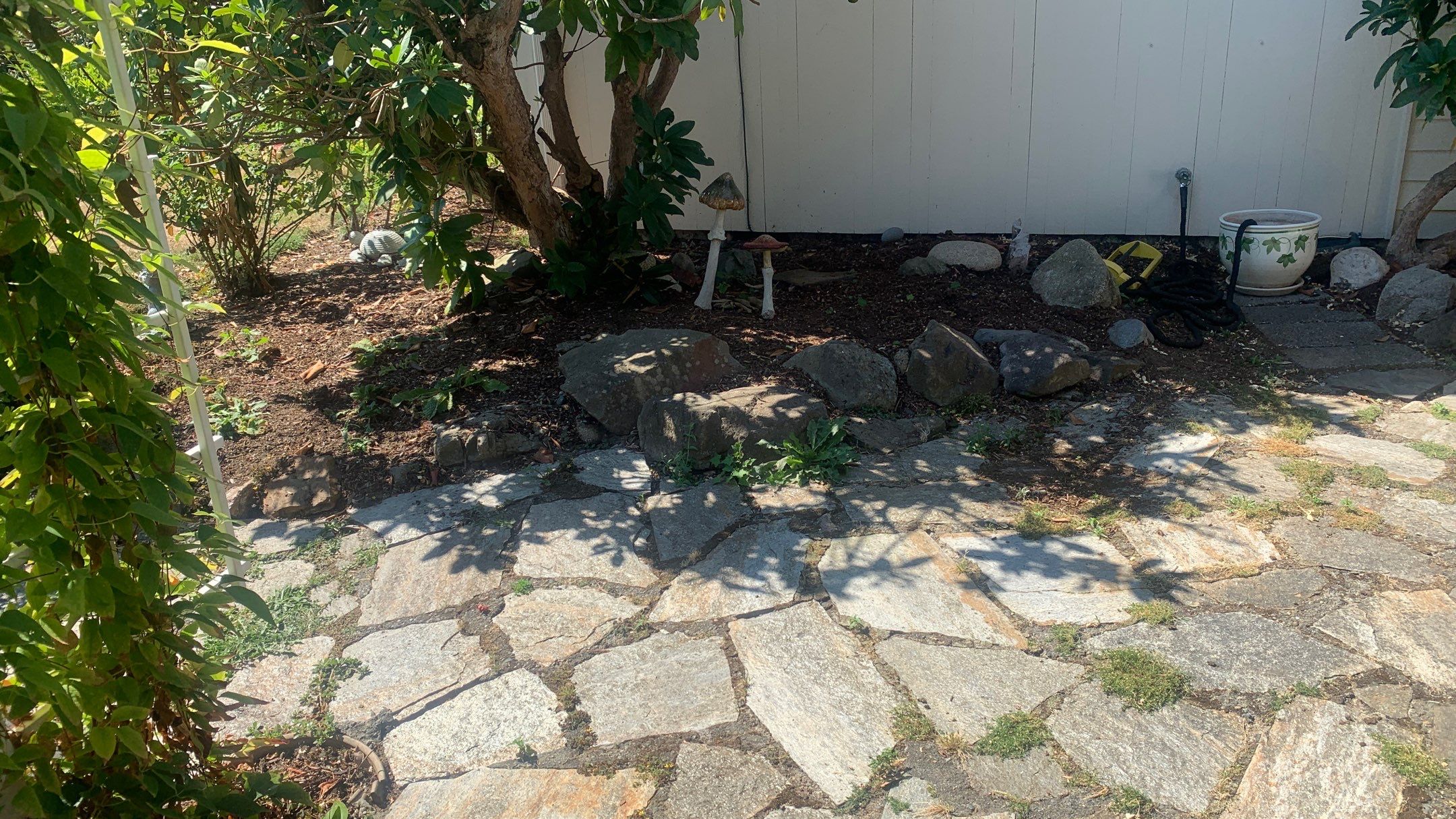 Gisela | Stamped Concrete Walkway  by Jireh Asphalt & Concrete Inc 