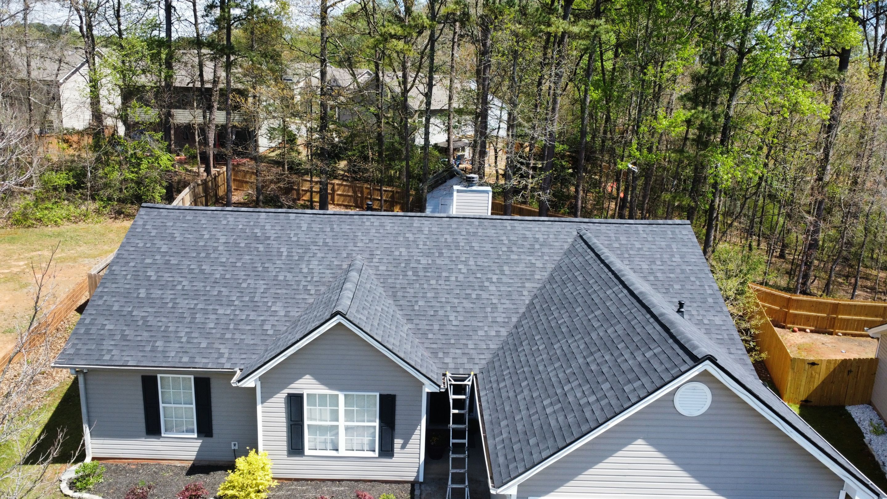 Lawrenceville, GA Roof Replacement IKO Cambridge Dual Black by Reset Roofing