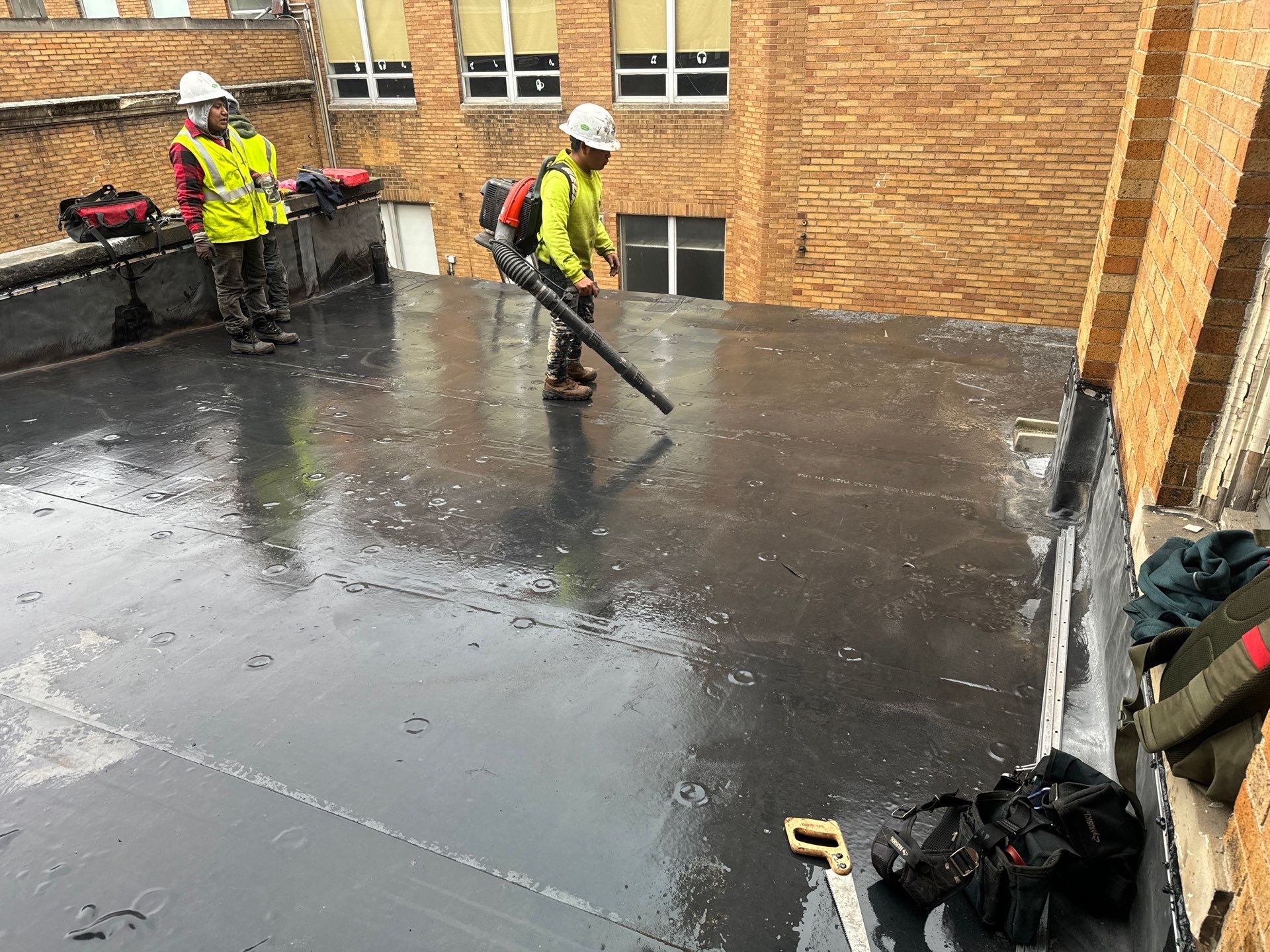 Commercial Roofing Repair using Repair by Absolute Roofing and Construction