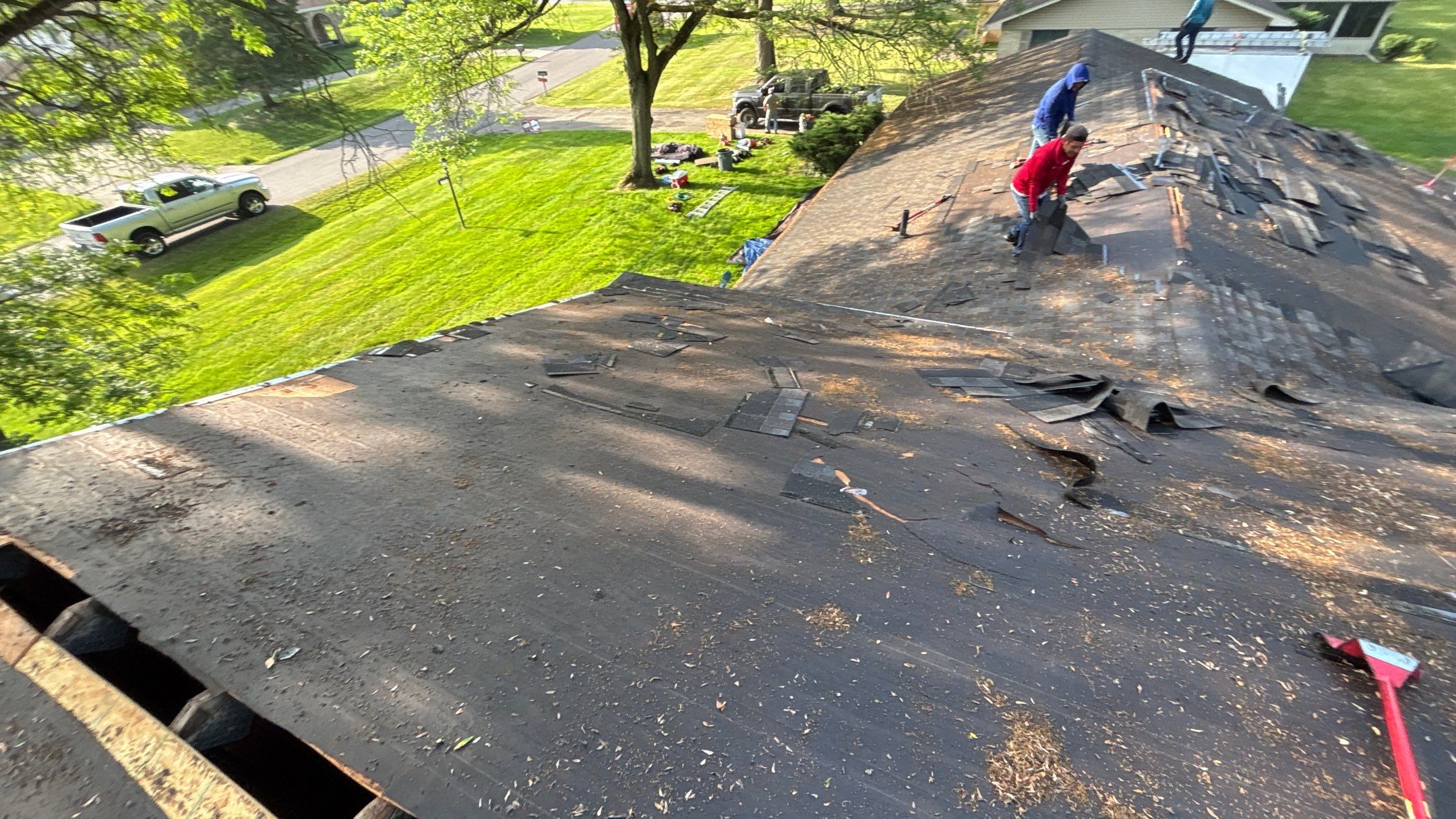Roof Replacement using Owens Corning Estate Gray by 180 Contractors