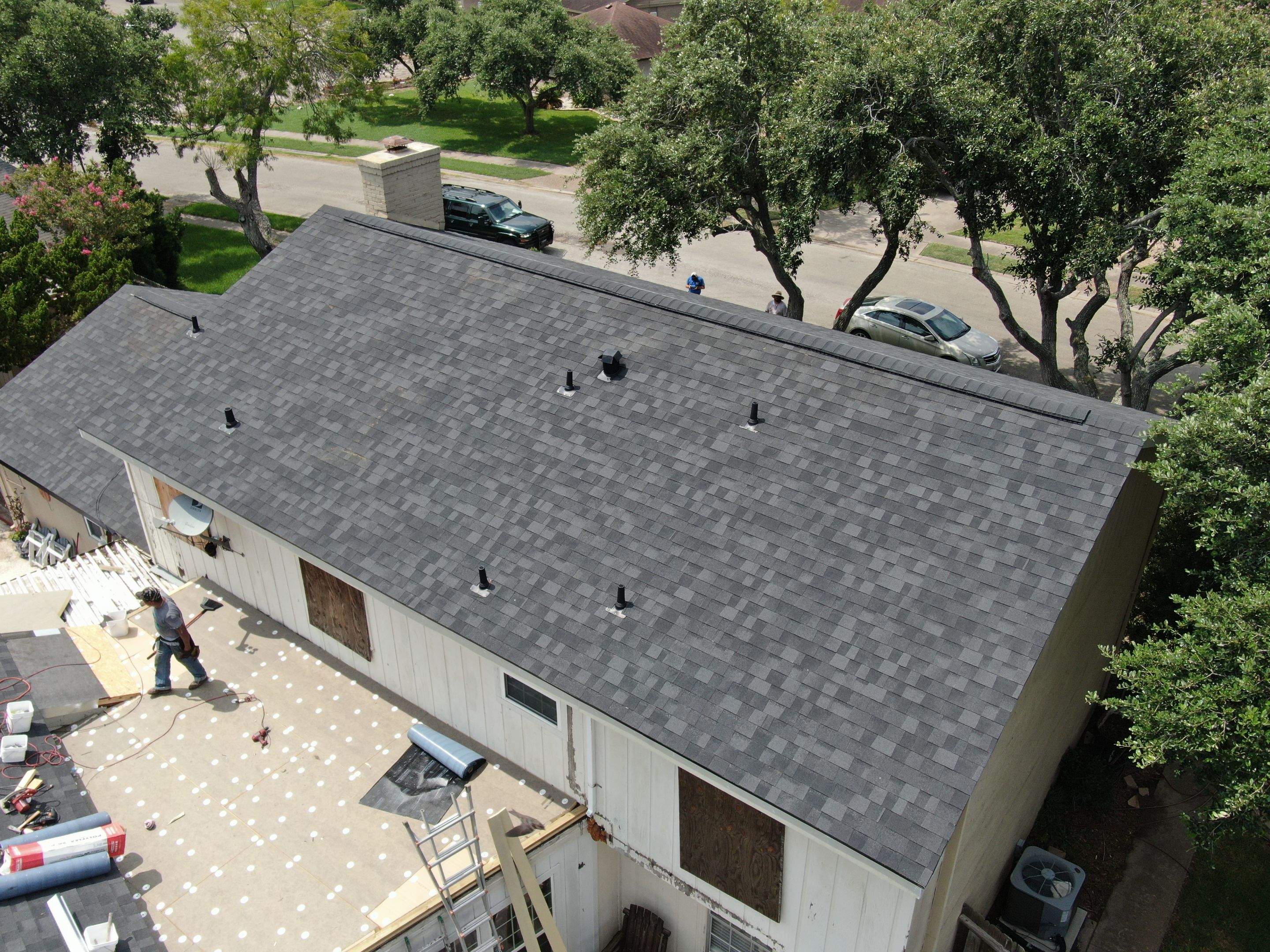 Its to Hot! Insulate this roof by Bayfront Roofing and Construction