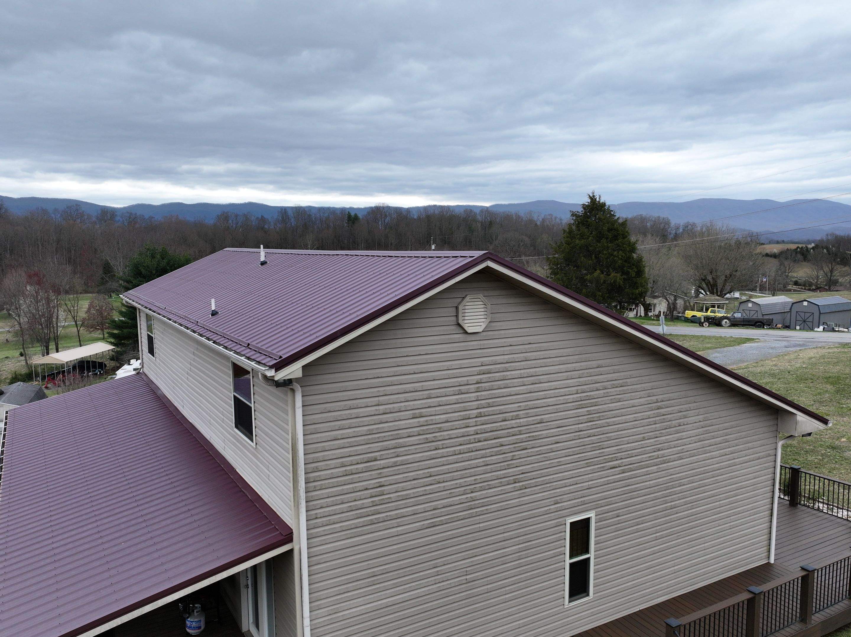Burgundy Frost by Omnia Roofing