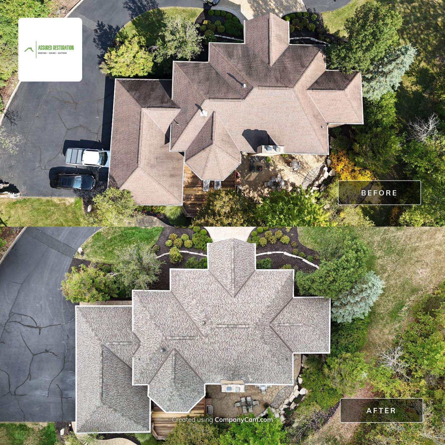 Certainteed Northgate ClimateFlex Weathered Wood by Assured Restoration