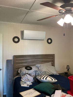 Mitsubishi Mini-split install in Stanley