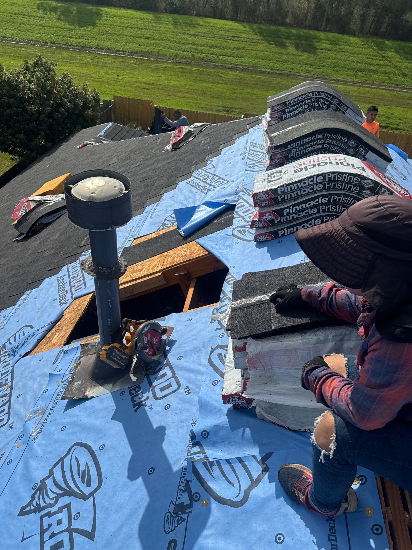 Project in Houston by Proud Roofing