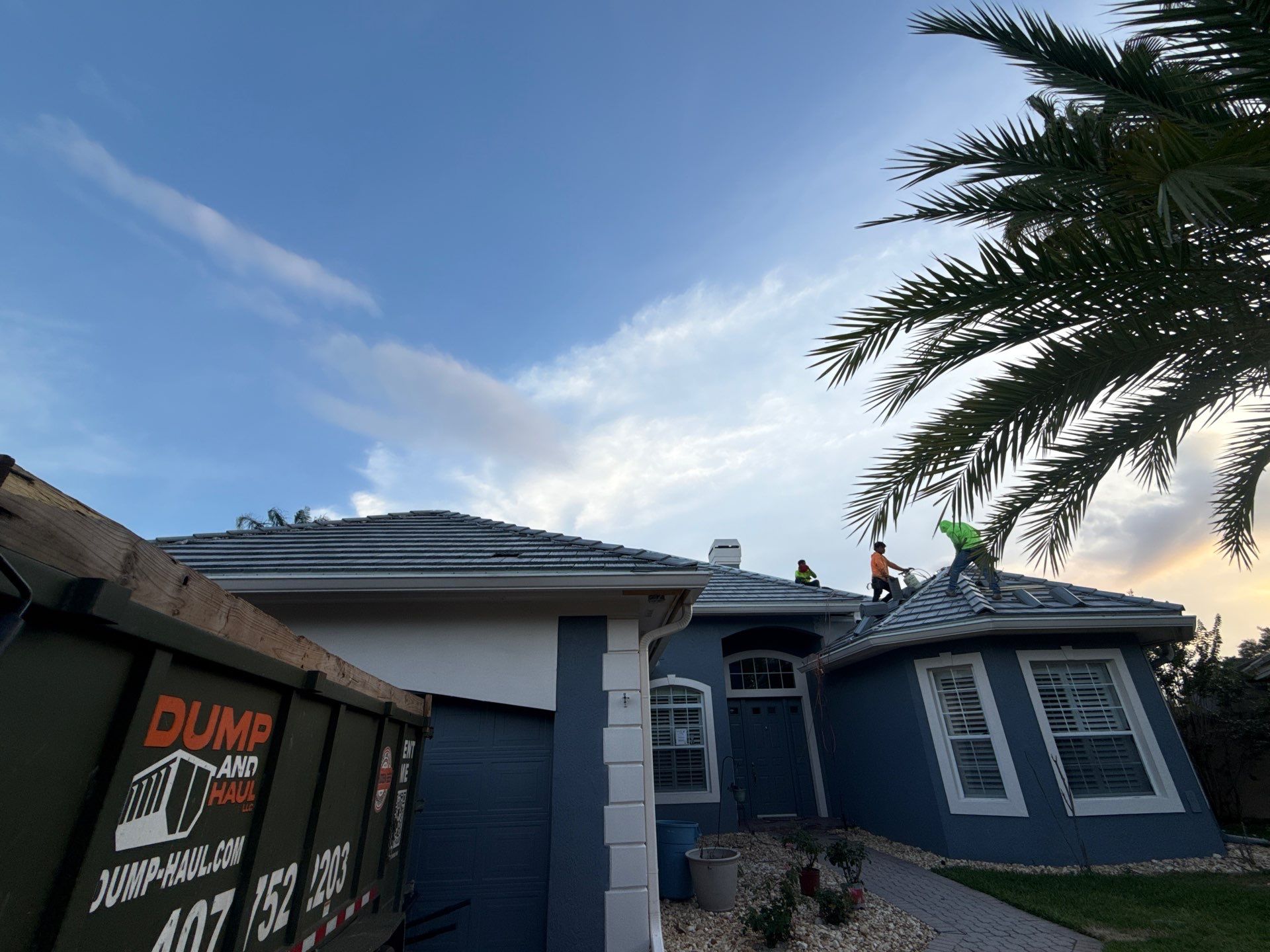 Concrete Tile Roof Replacement Using Polystick TU Plus in Orlando by Fortified Roofing Solutions Corp.