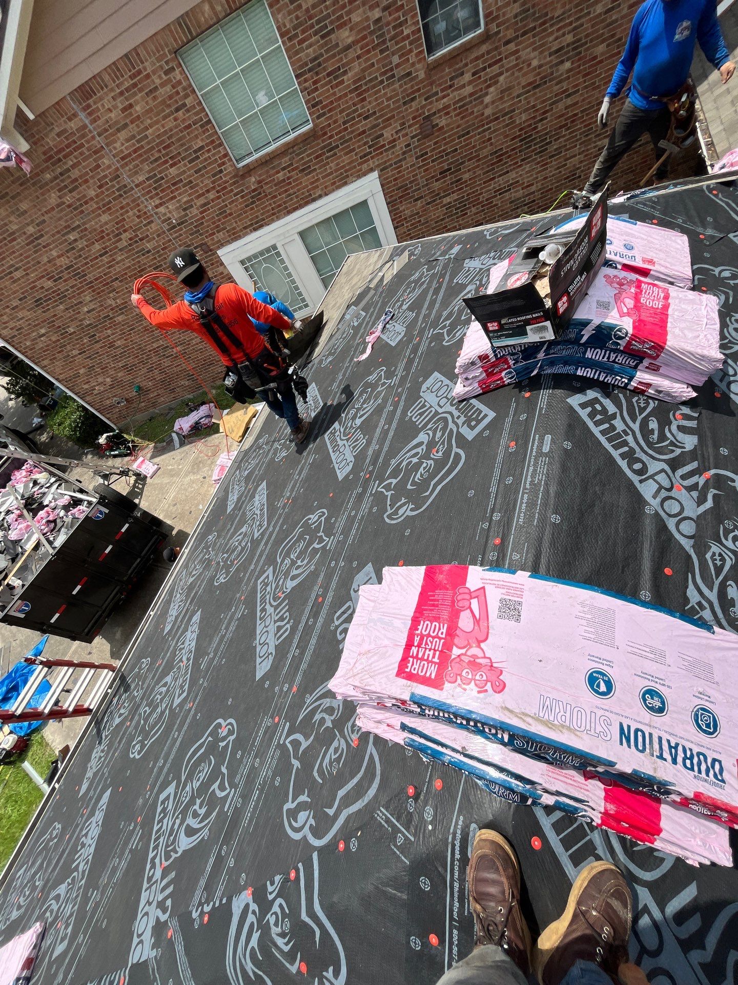 Residential Roofing Repair using Owen's Corning Duration (Lifetime) Shingles by Roof Repair Company