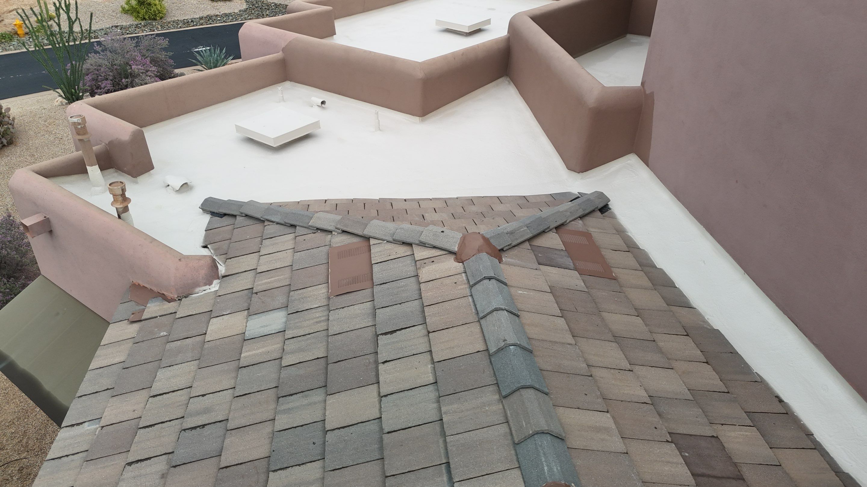 Project in Scottsdale, AZ by Saint Roofing
