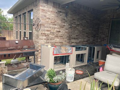 No problem! You can adjust the name to: "Tomball Outdoor Kitchen: Stucco on a Solid Frame.