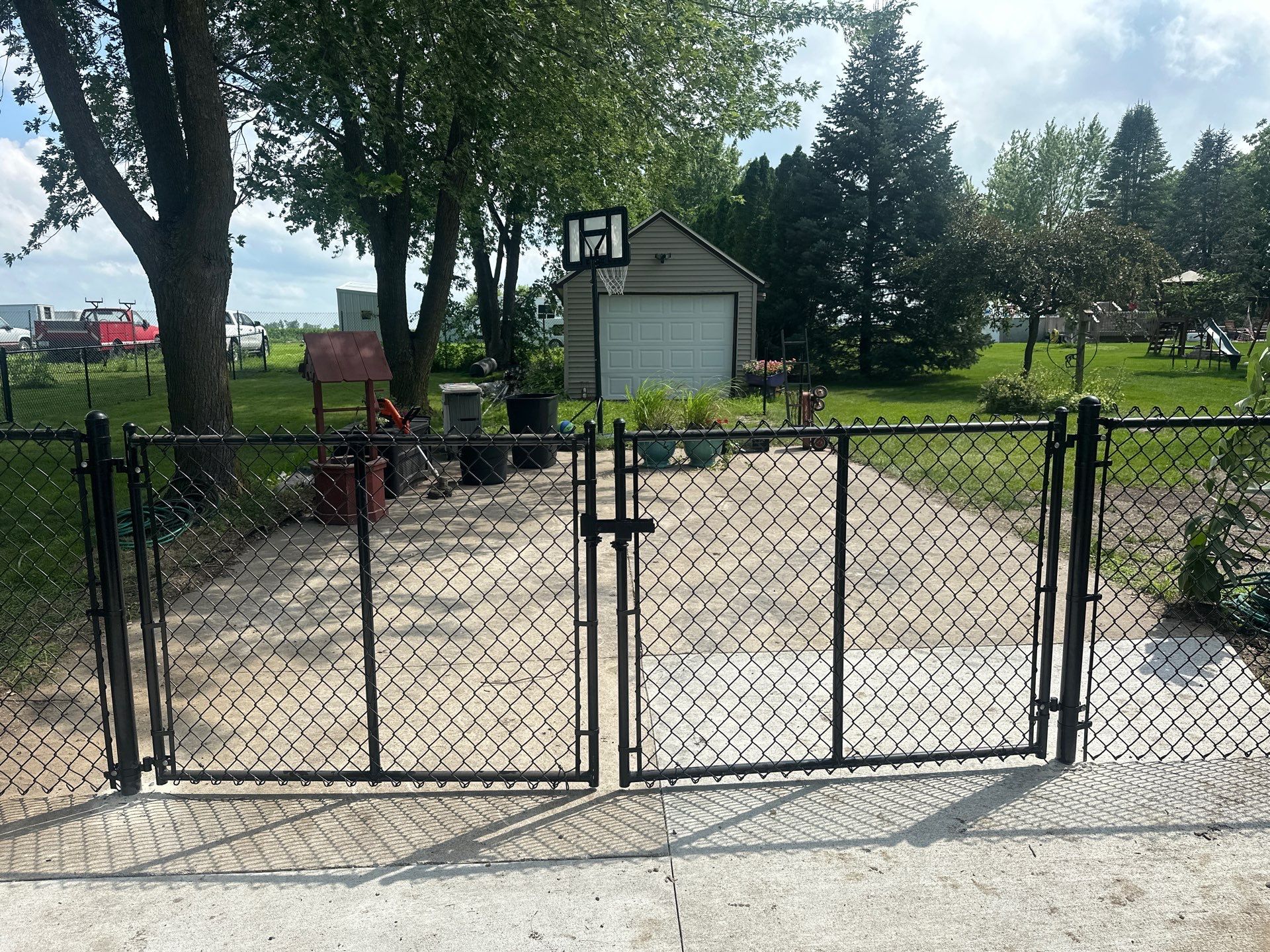 Project in Dysart by Perfect Picket Fence and Stain