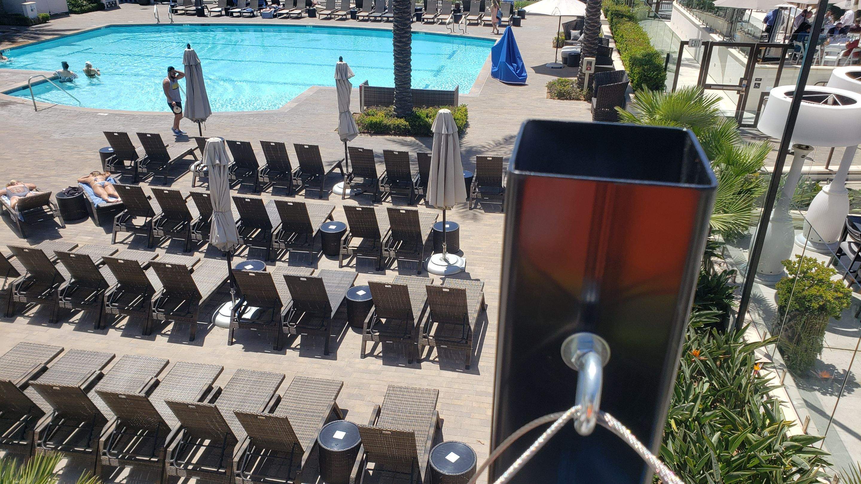 Hilton Waterfront Bistro Light Install by BrightLife Designs llc