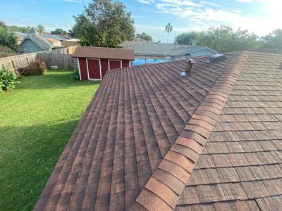 Residential Roofing Installation using GAF Natural Shadow