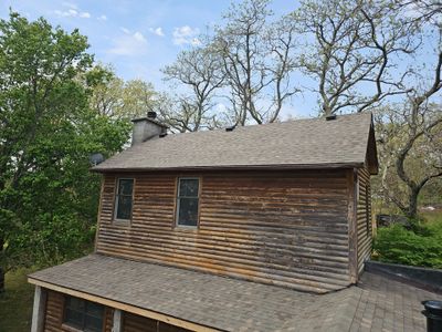 Residential Roof + Gutters & Downspouts Install 