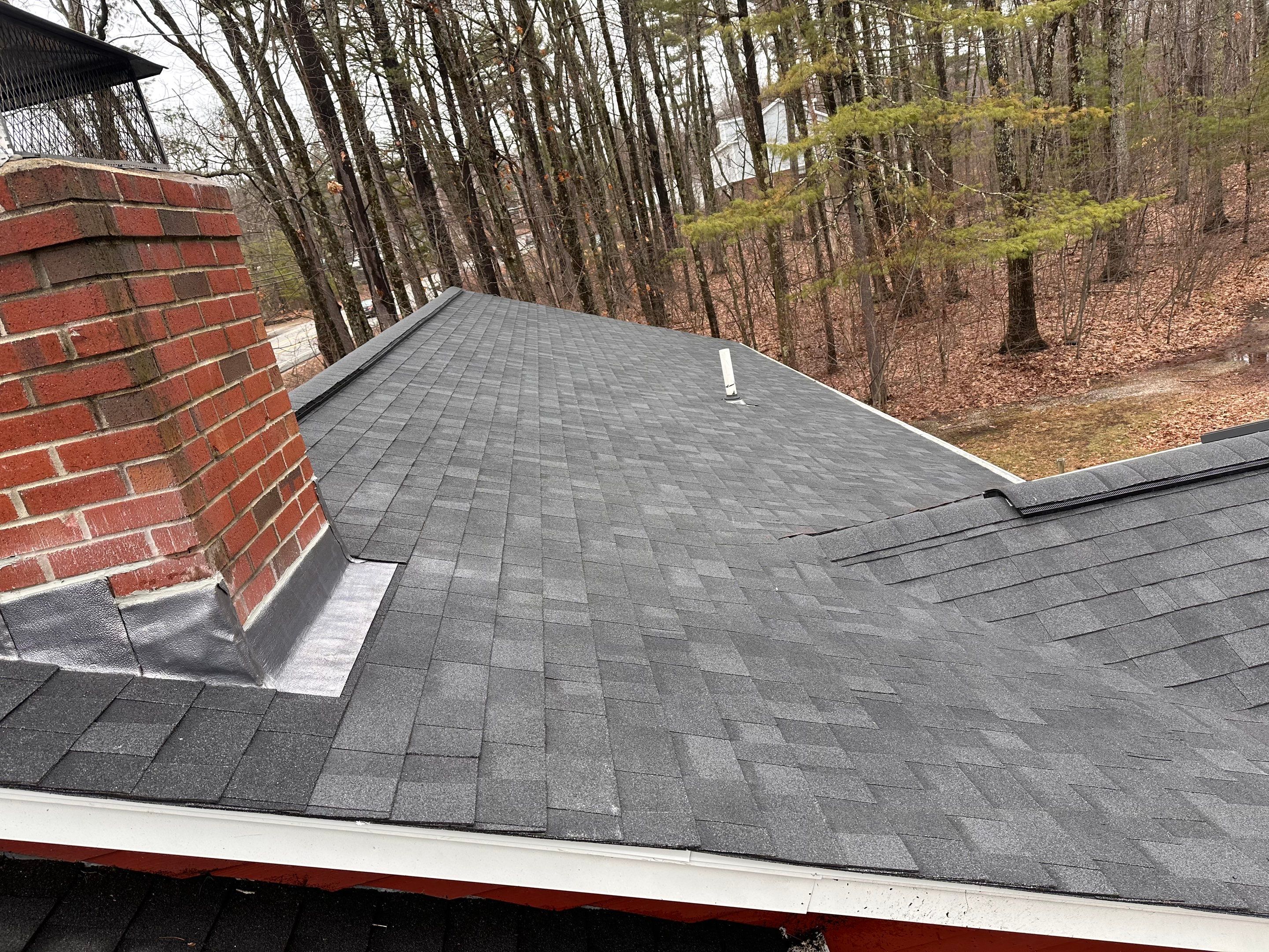 Derry New Hampshire Roof Install by Tall pine roofing