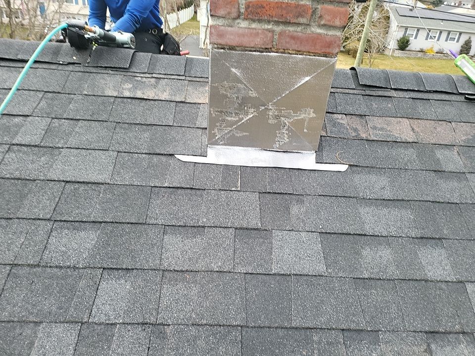 Residential Roofing Installation using Owens Corning TruDefinition Onyx Black by A Plus Exterior