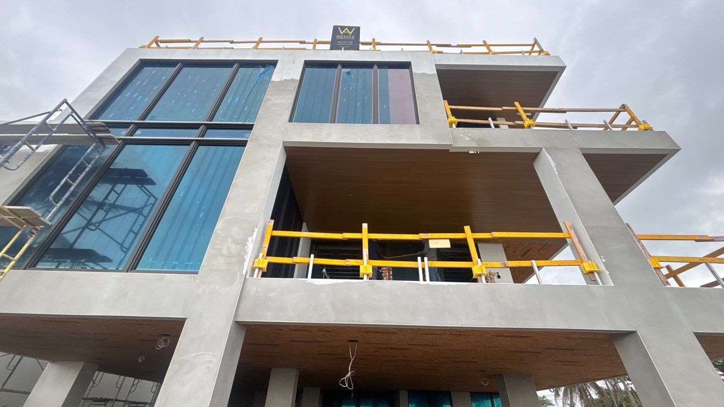 Oceanfront New Home Painting by John “The Greek” Painting