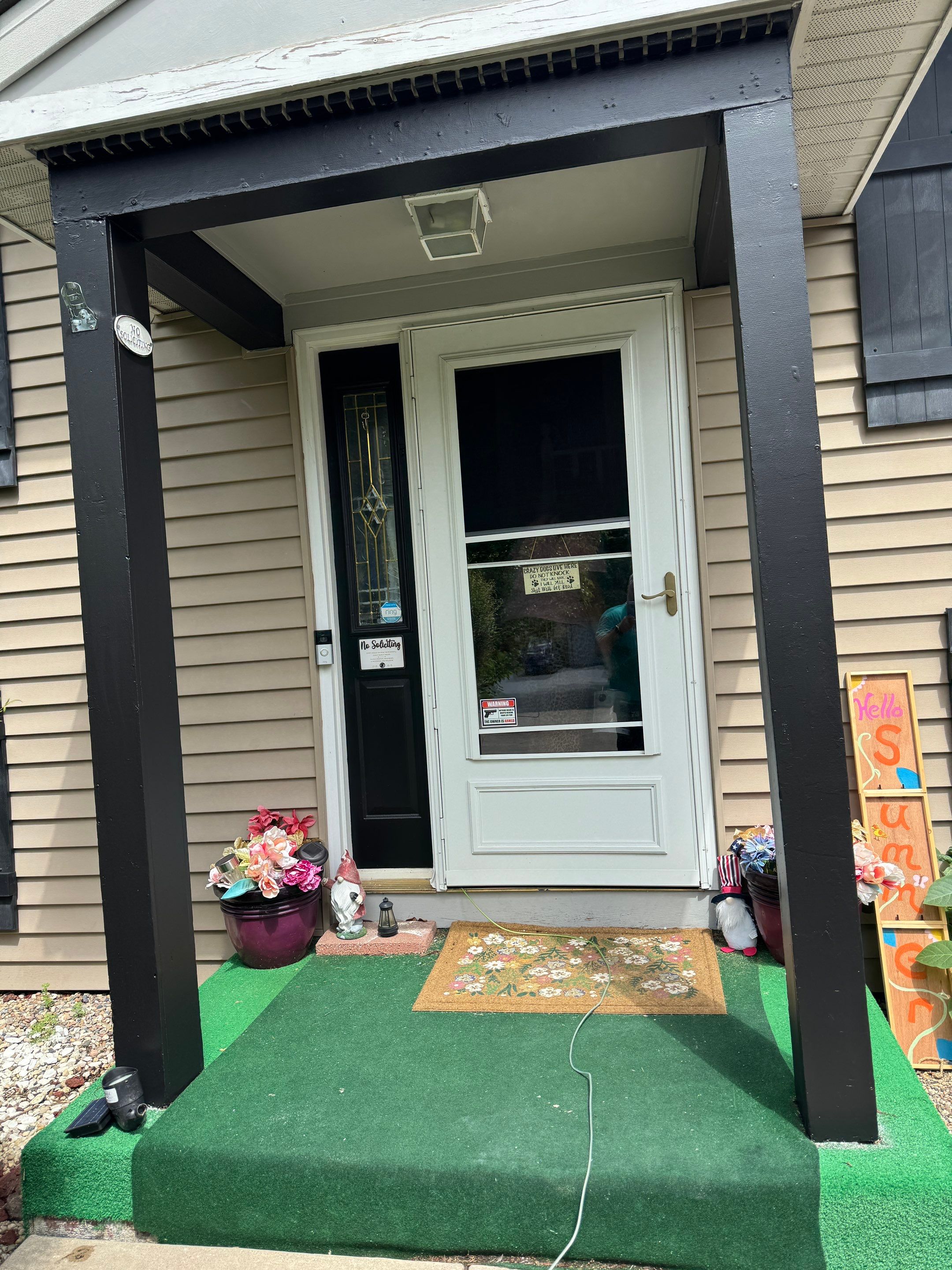 Exterior Vinyl Siding and Soffit Repairs in Salem Lakes by OCS Contracting Services