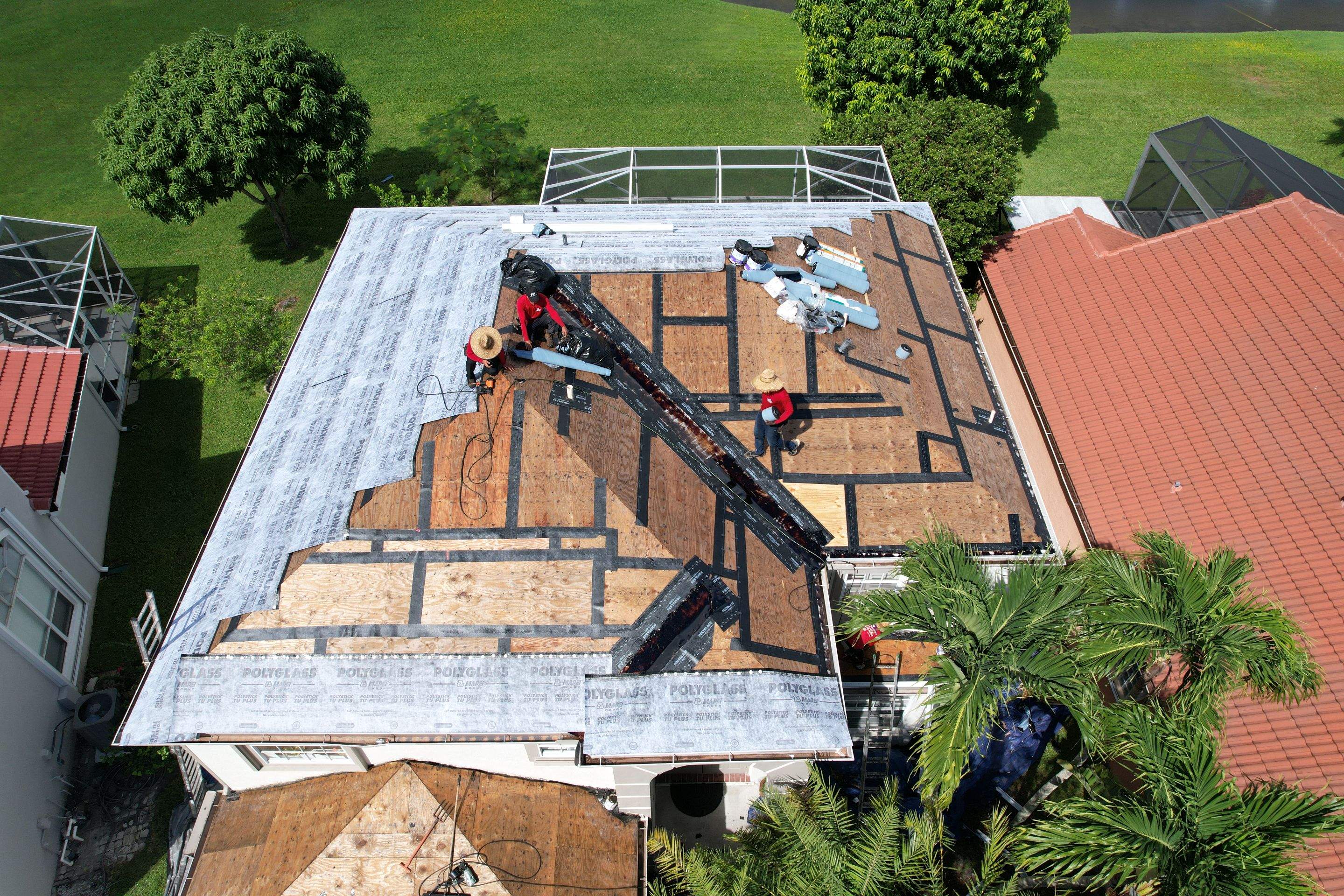 Tile Reroof in Boca Raton by Roofing Recovery