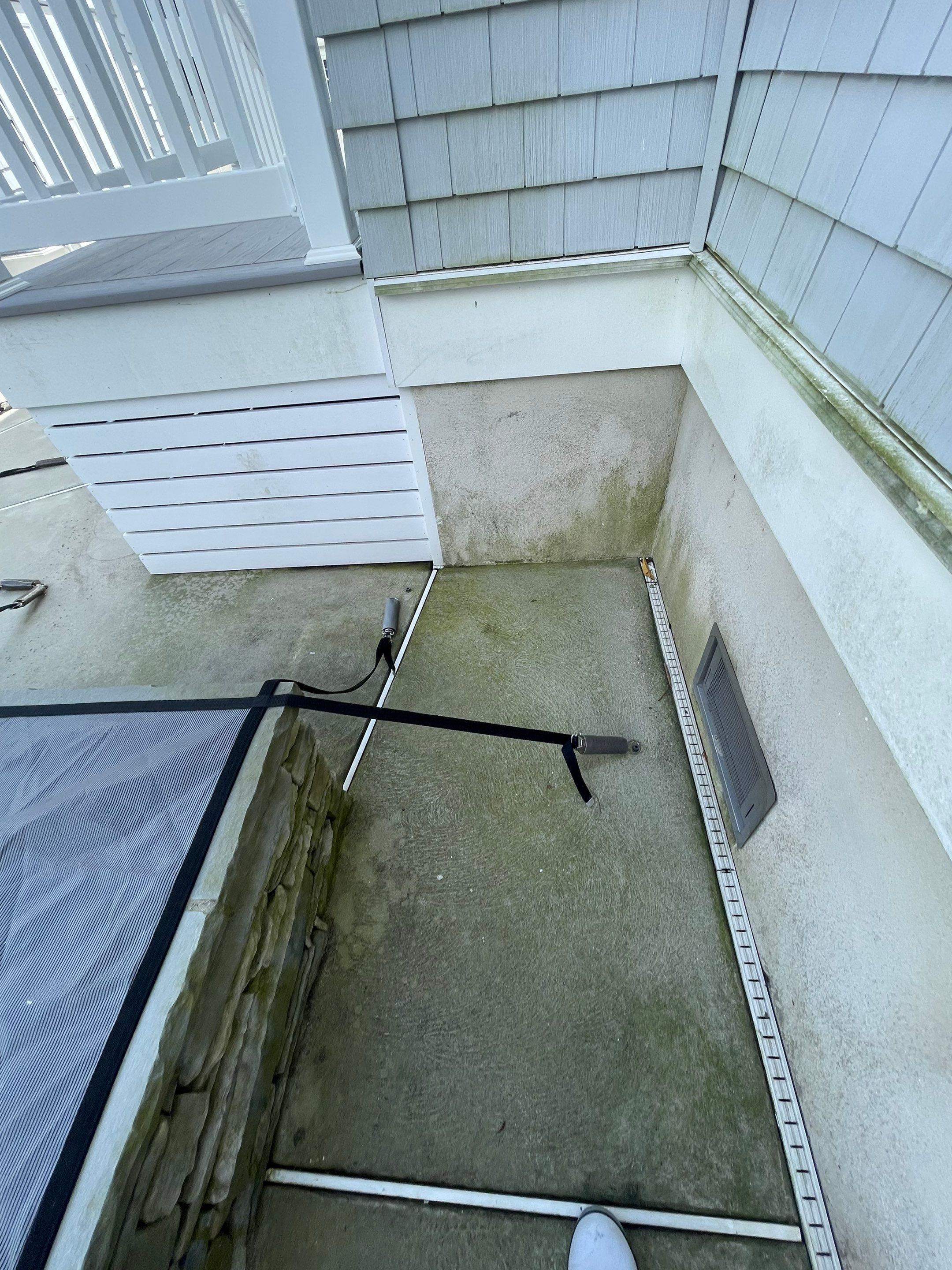 Pool Patio, Deck and railings, House Wash & concrete by SJ Exterior