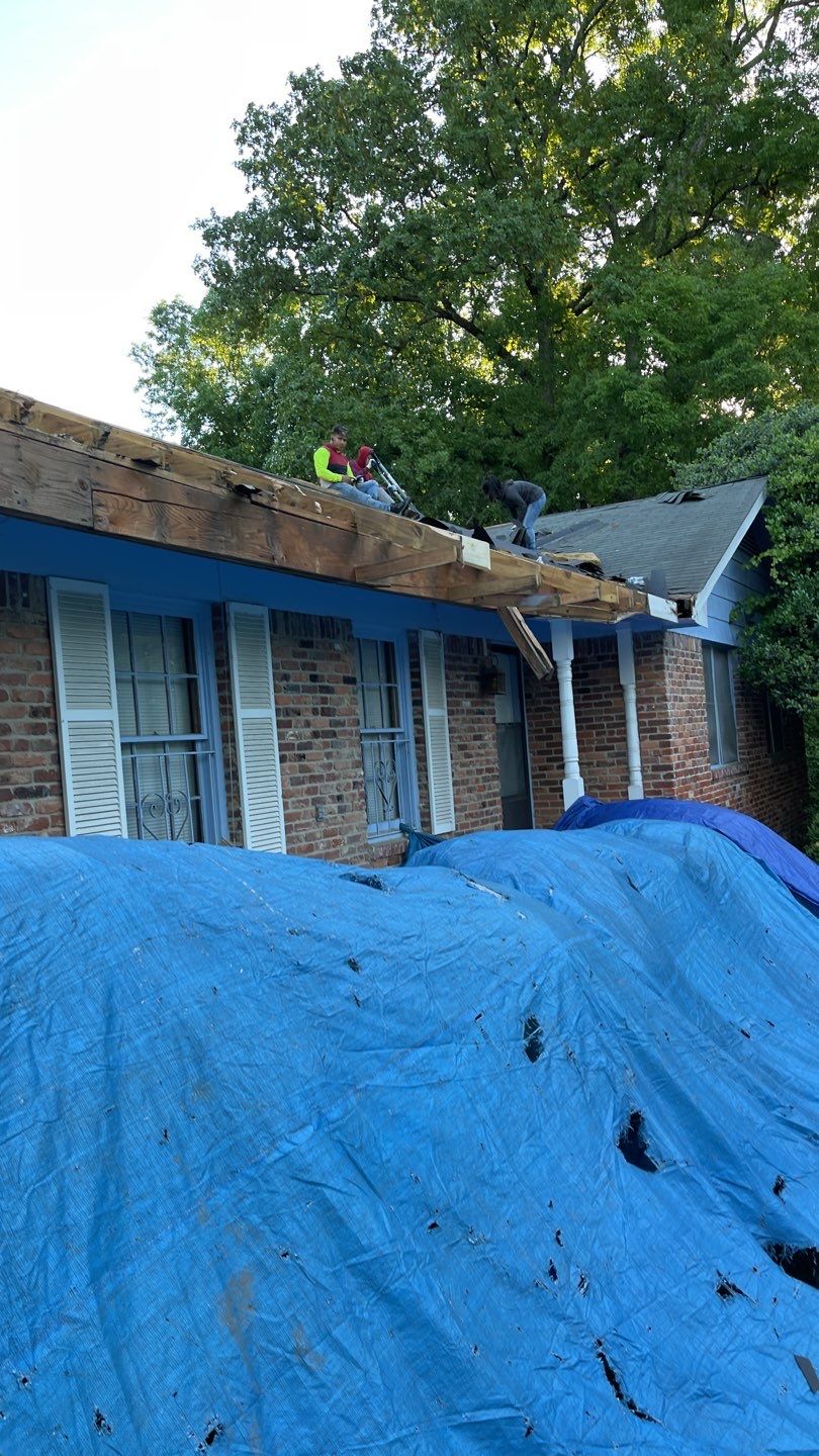 Emergency Tree Damage Restoration & Full Roof Replacement | Metro Atlanta, GA by Mosaic Roofing Company