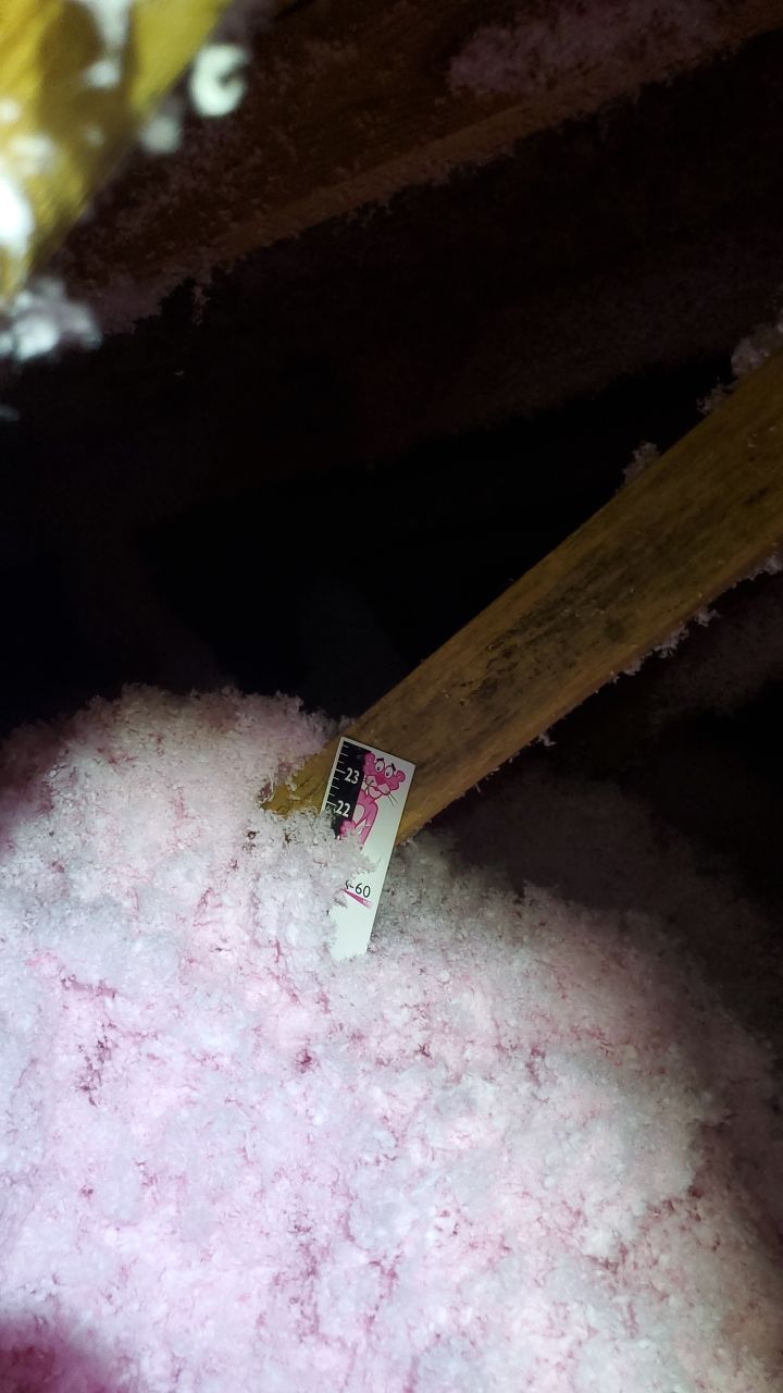 Attic Insulation using Owens Corning Insulation by Byers Enterprises 