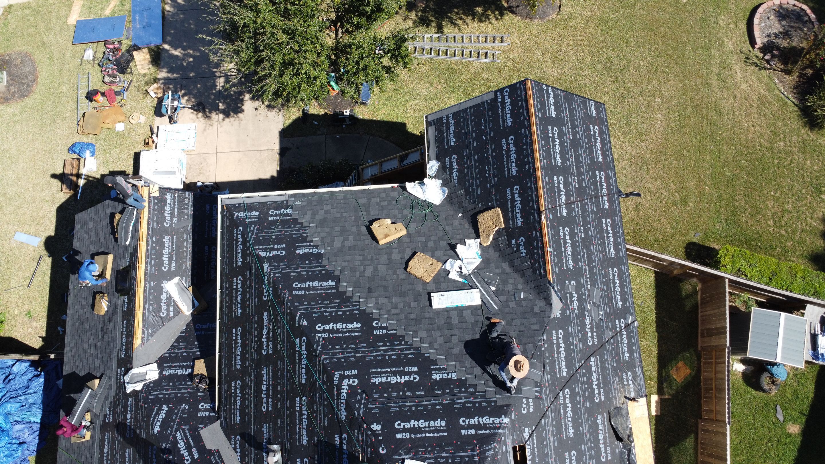 Project in Spring, Texas by Roof Top Innovations