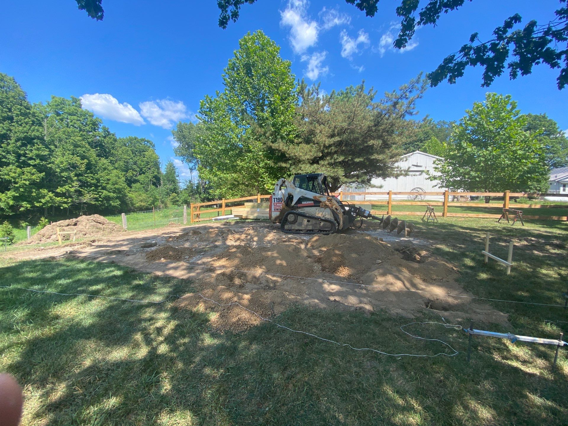 Project in Arlington, IN by The Barn Builders 
