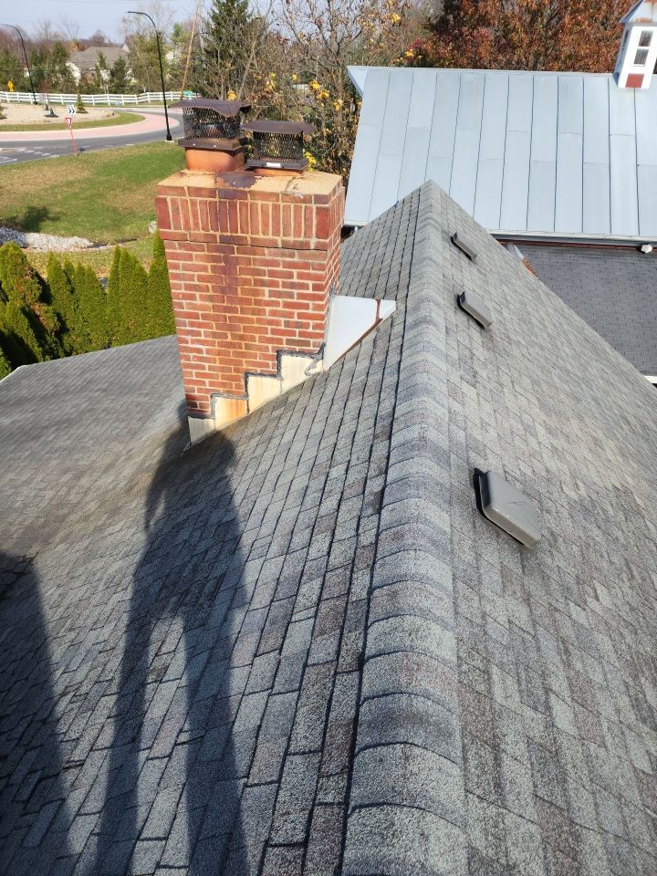 Residential Roofing Installation using GAF Timberline HDZ Williamsburg Slate  by Nitro Roofing and Construction