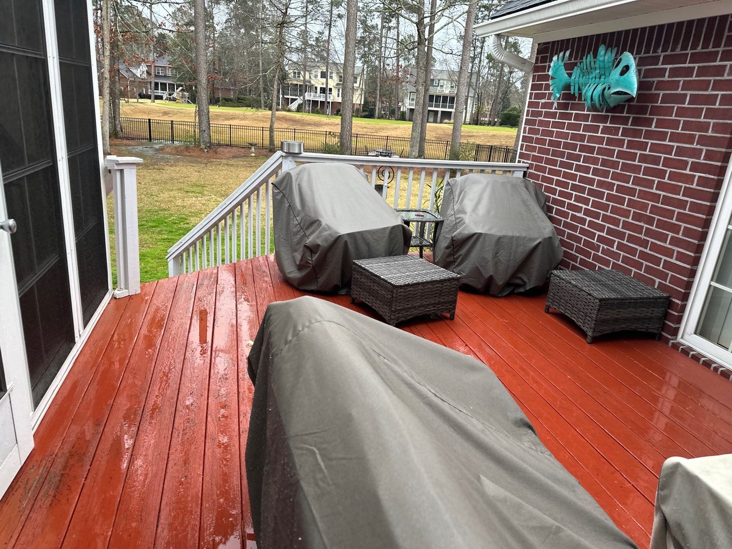 Weathered Deck using AcryFin by DuraSeal