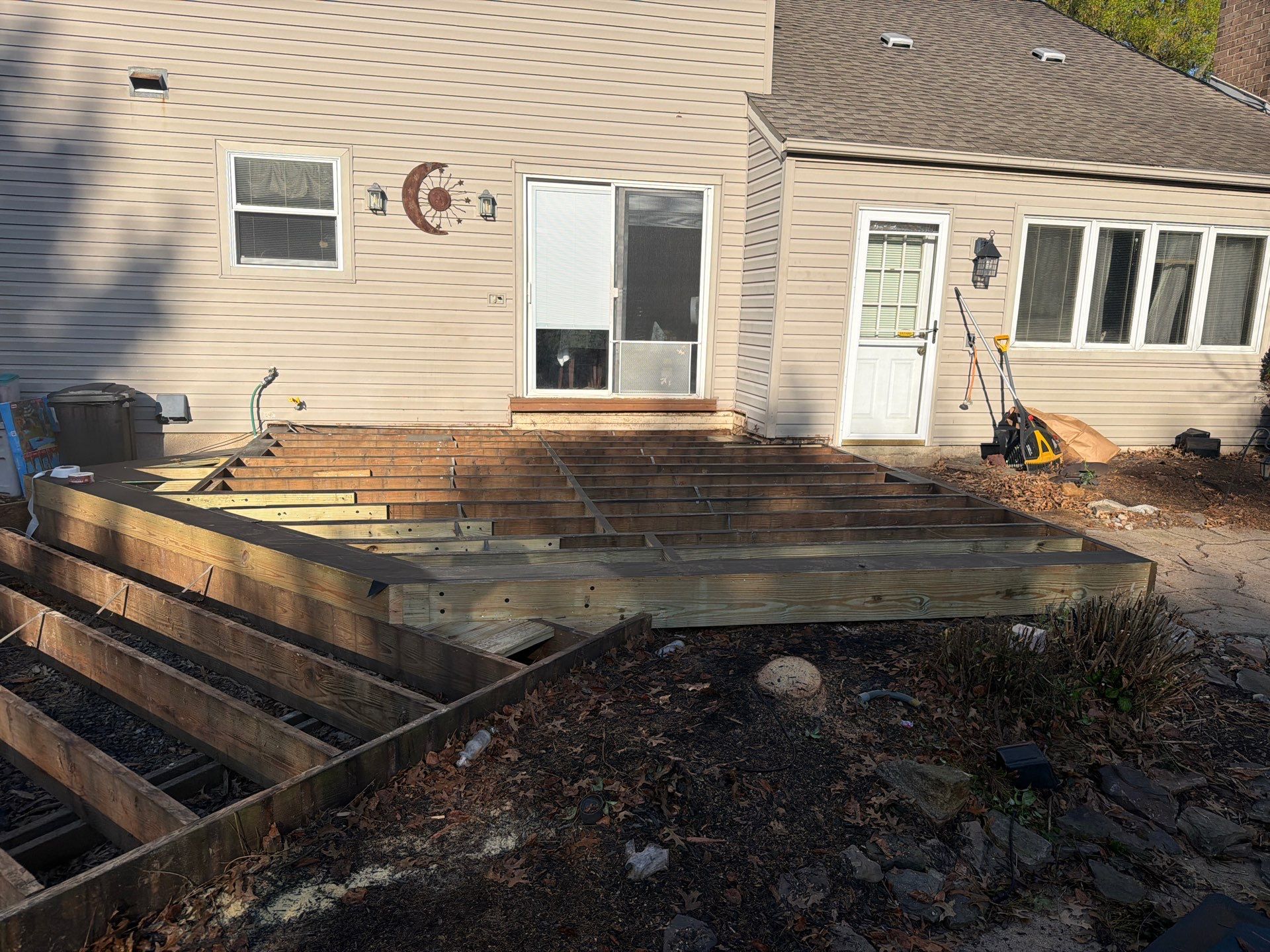 Deck Resurface In Richboro PA With Pergola by deck guardian