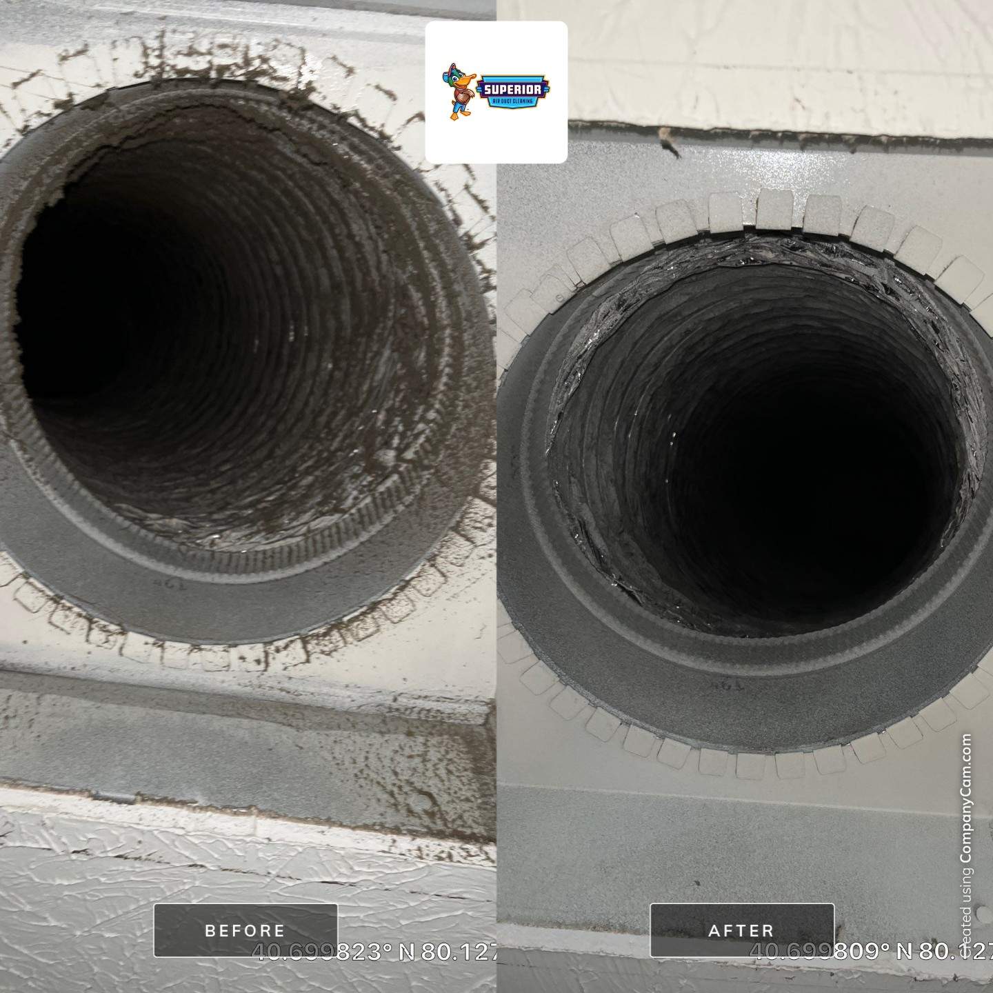 Air Duct Cleaning With a Vacuum Truck in Cranberry Twp, PA by Superior Air Duct Cleaning