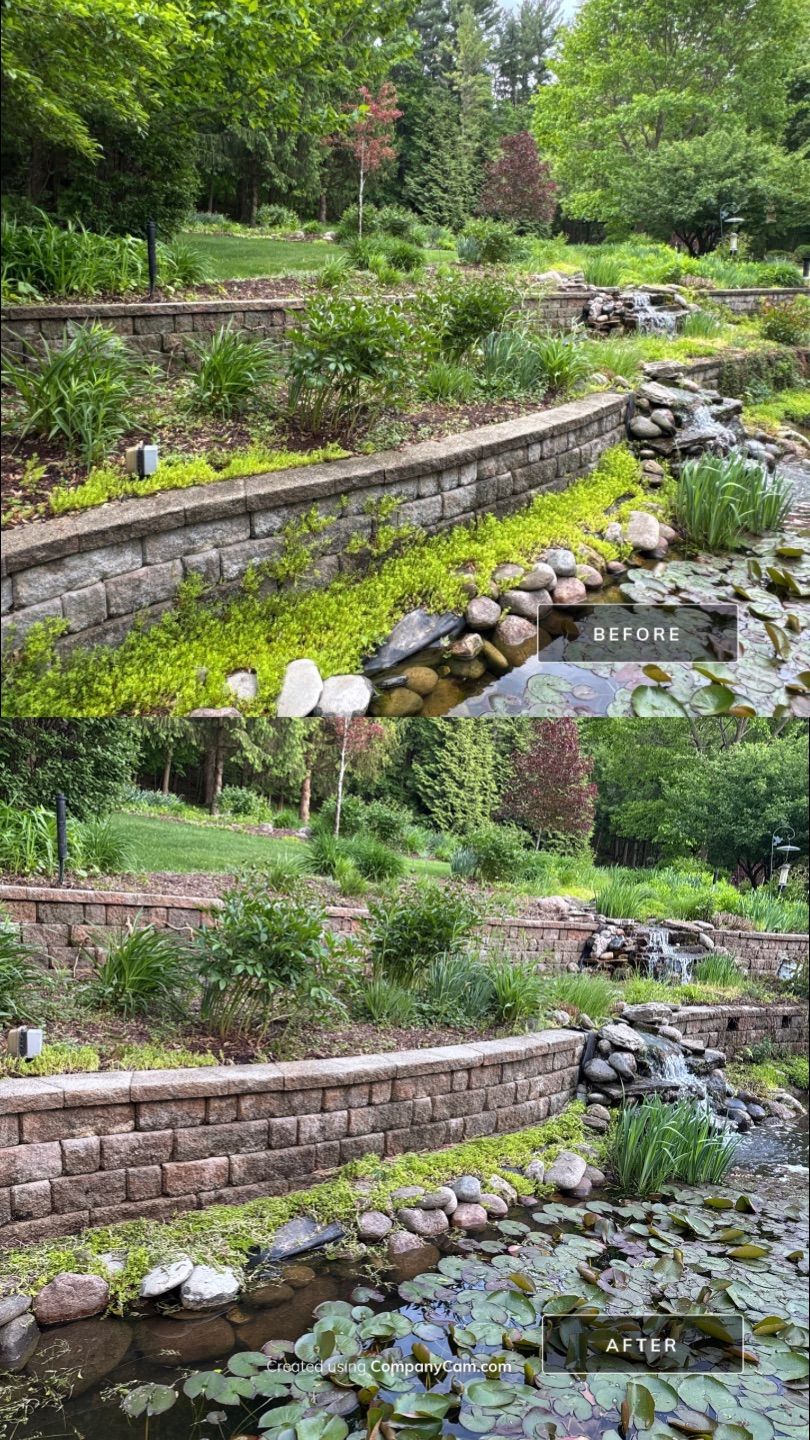 Project in Algonquin by Simmons Power & Soft Washing