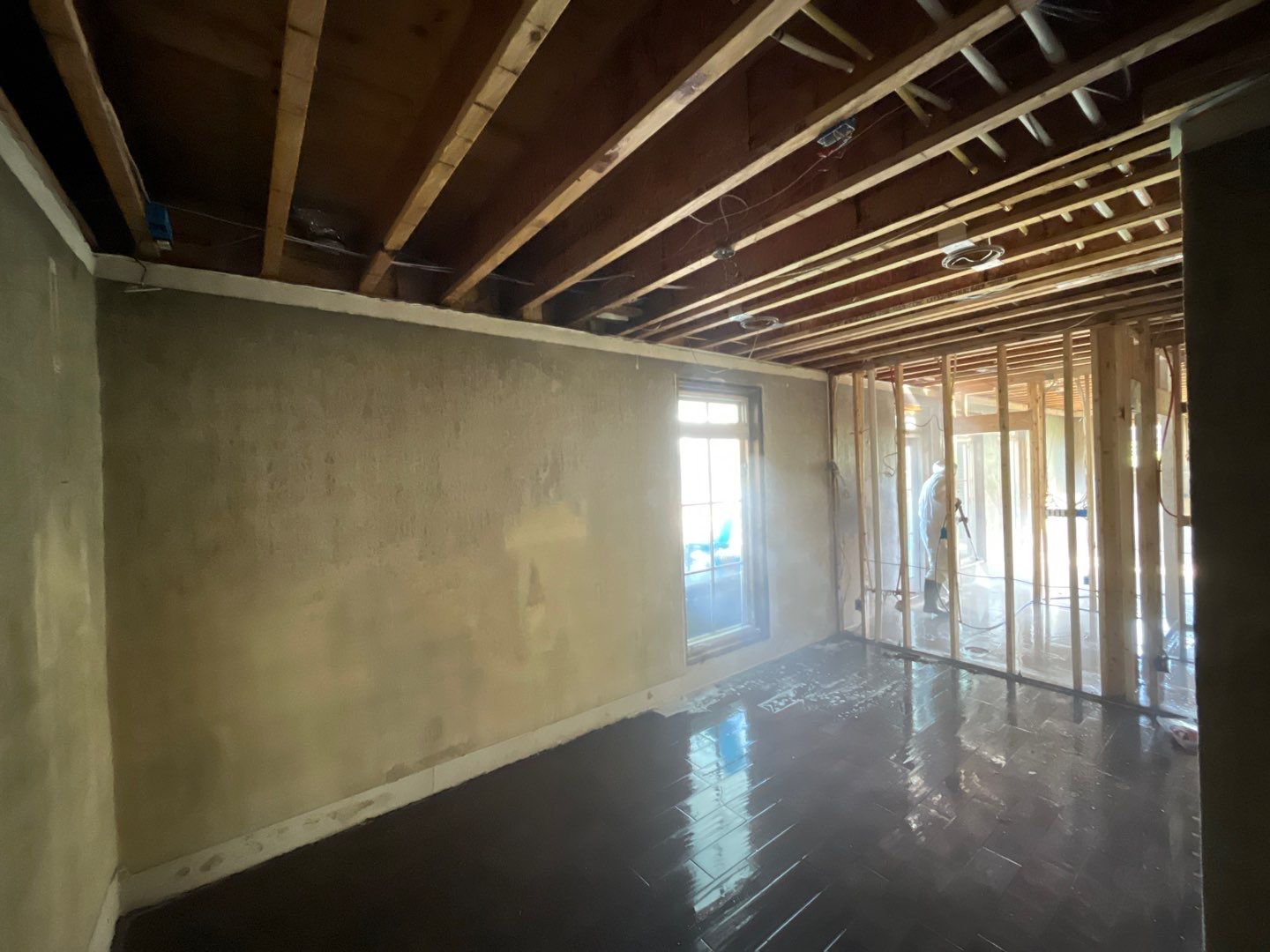 Fire mitigation with structure clean by EAS Environmental, LLC.