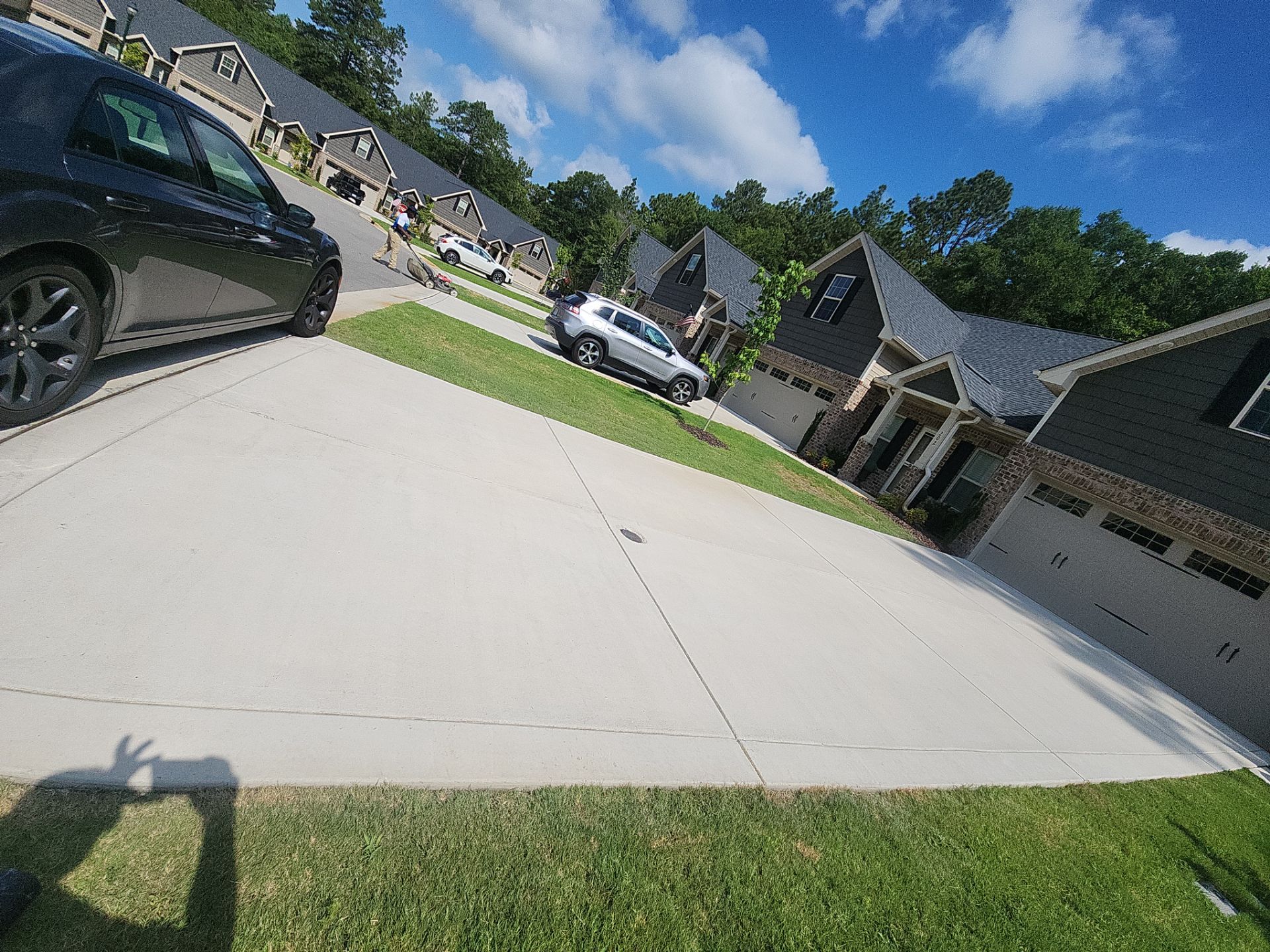 Concrete Driveway using Concrete Sealant by DuraSeal