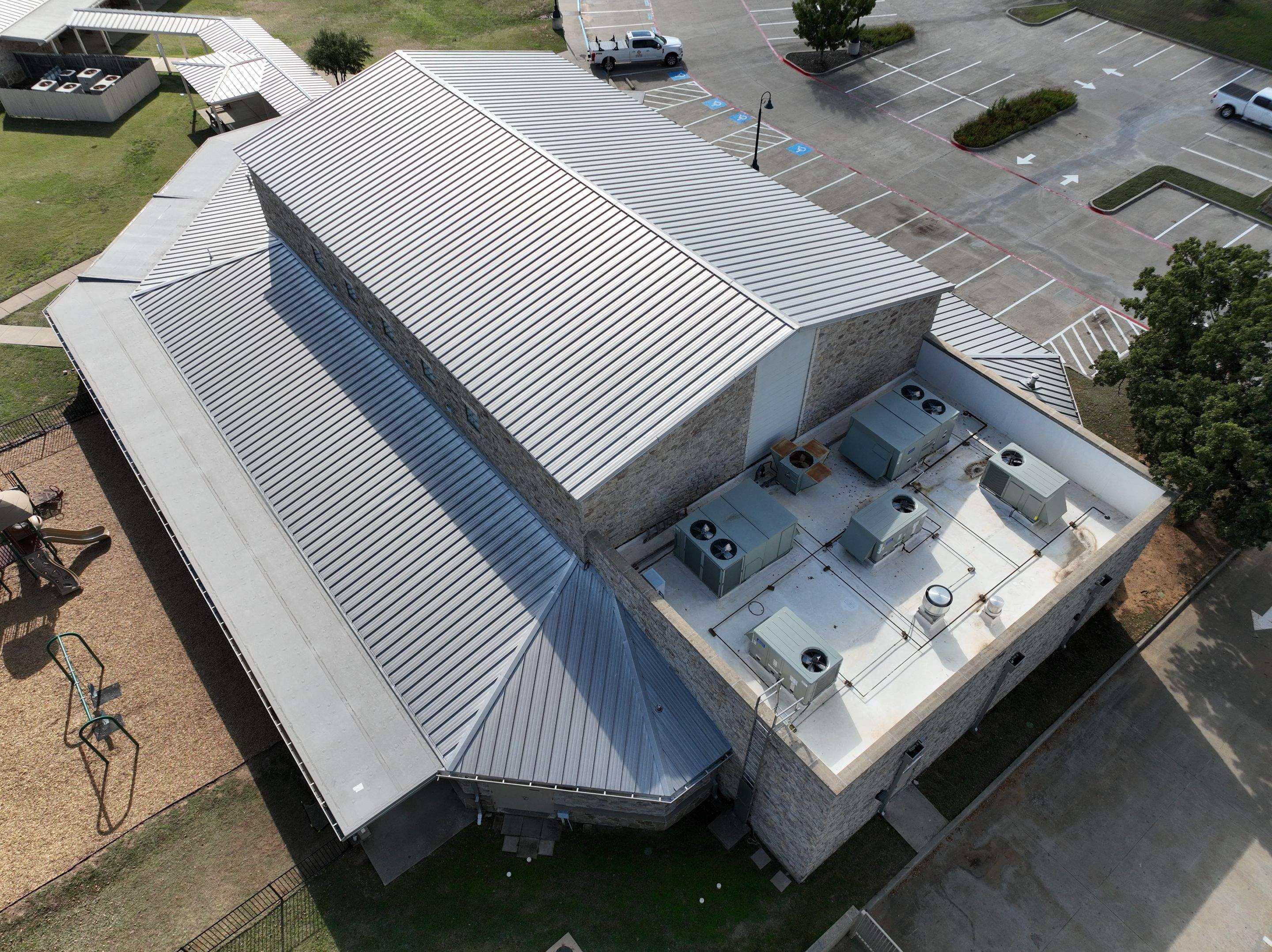Standing Seam Commercial Roofing by 3:16 Roofing and Construction