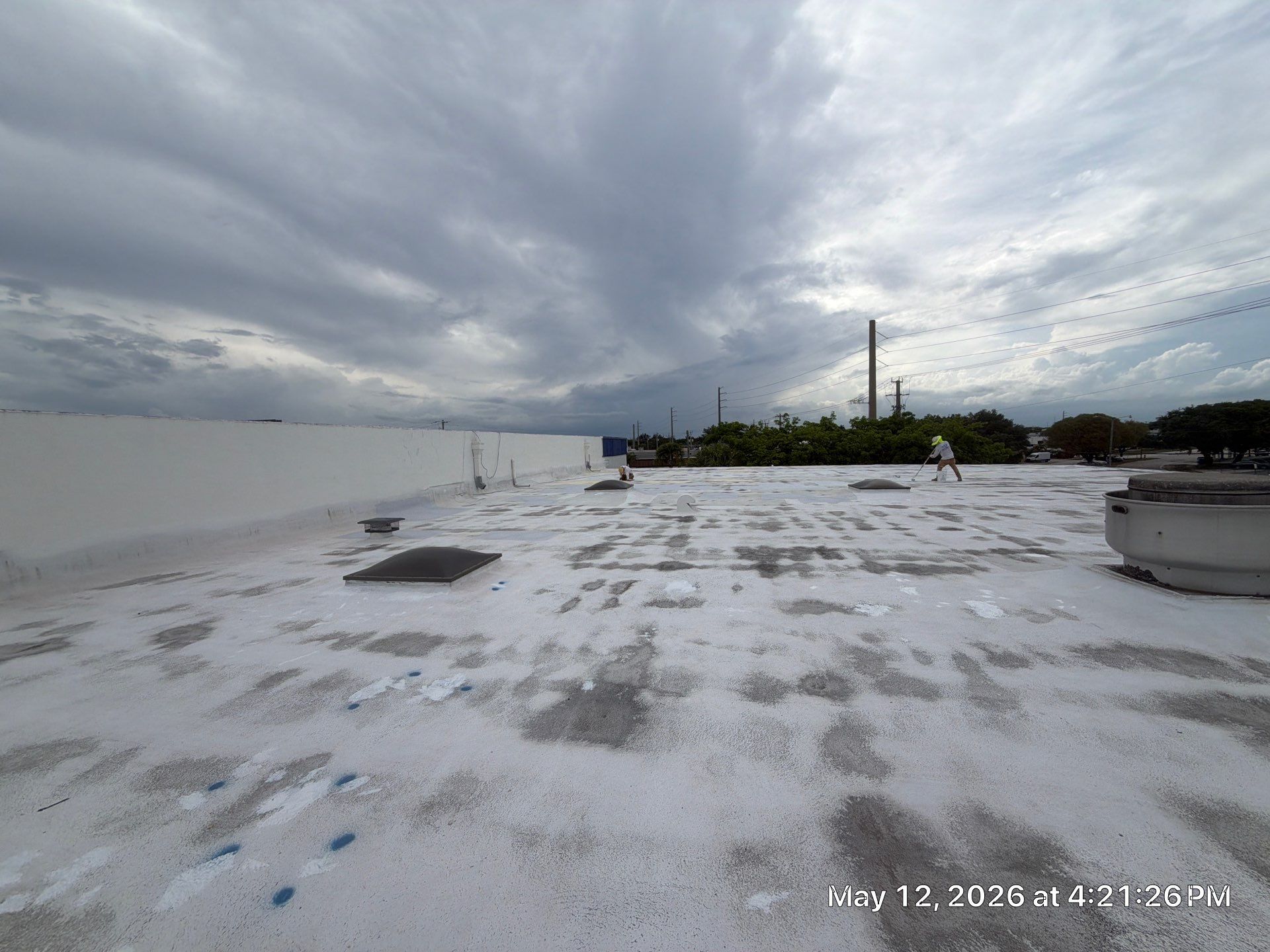Fort Lauderdale Commercial Roof Restoration and Reflective Coating Installation by Roof King LLC