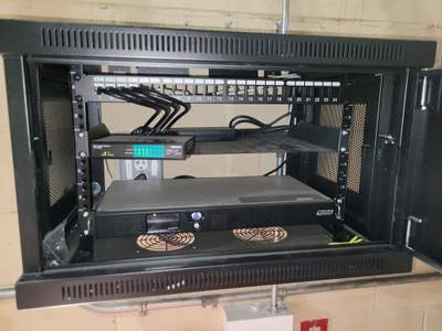 Structured cabling installation by CimaSolutions