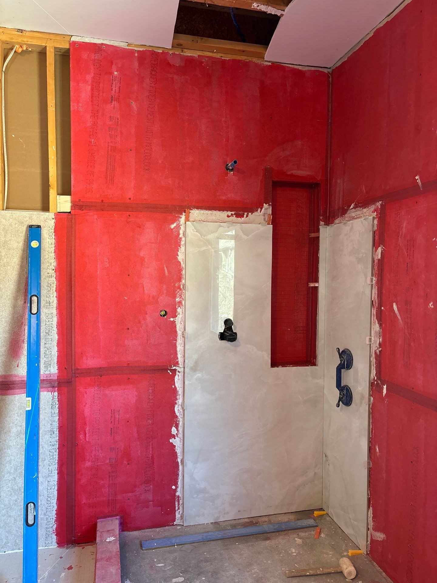 Master bathroom renovation by Prudencio