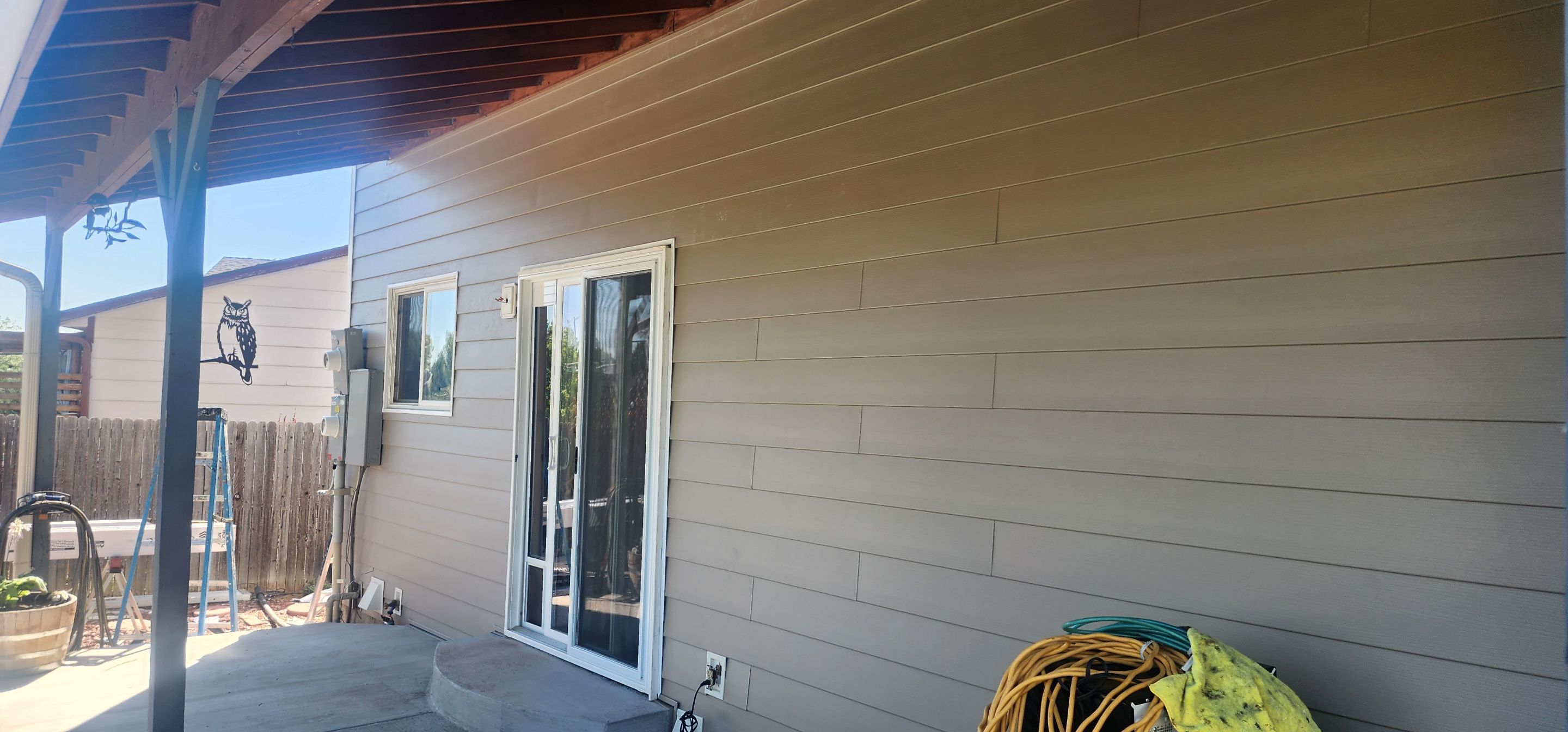 Add some Insulation and upgrade the Siding at the same time by 1st choice windows and siding