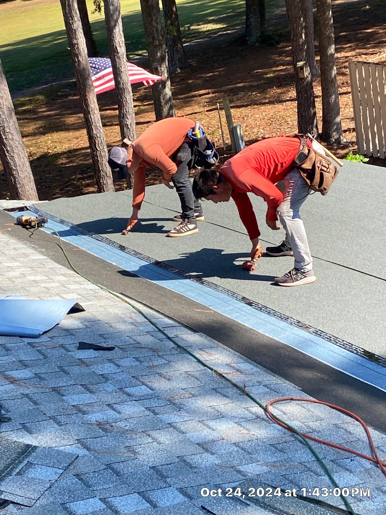 Fortified Roof Replacement using Certainteed Landmark Cobblestone in Boiling Springs Lake by RGR Construction and Roofing, LLC
