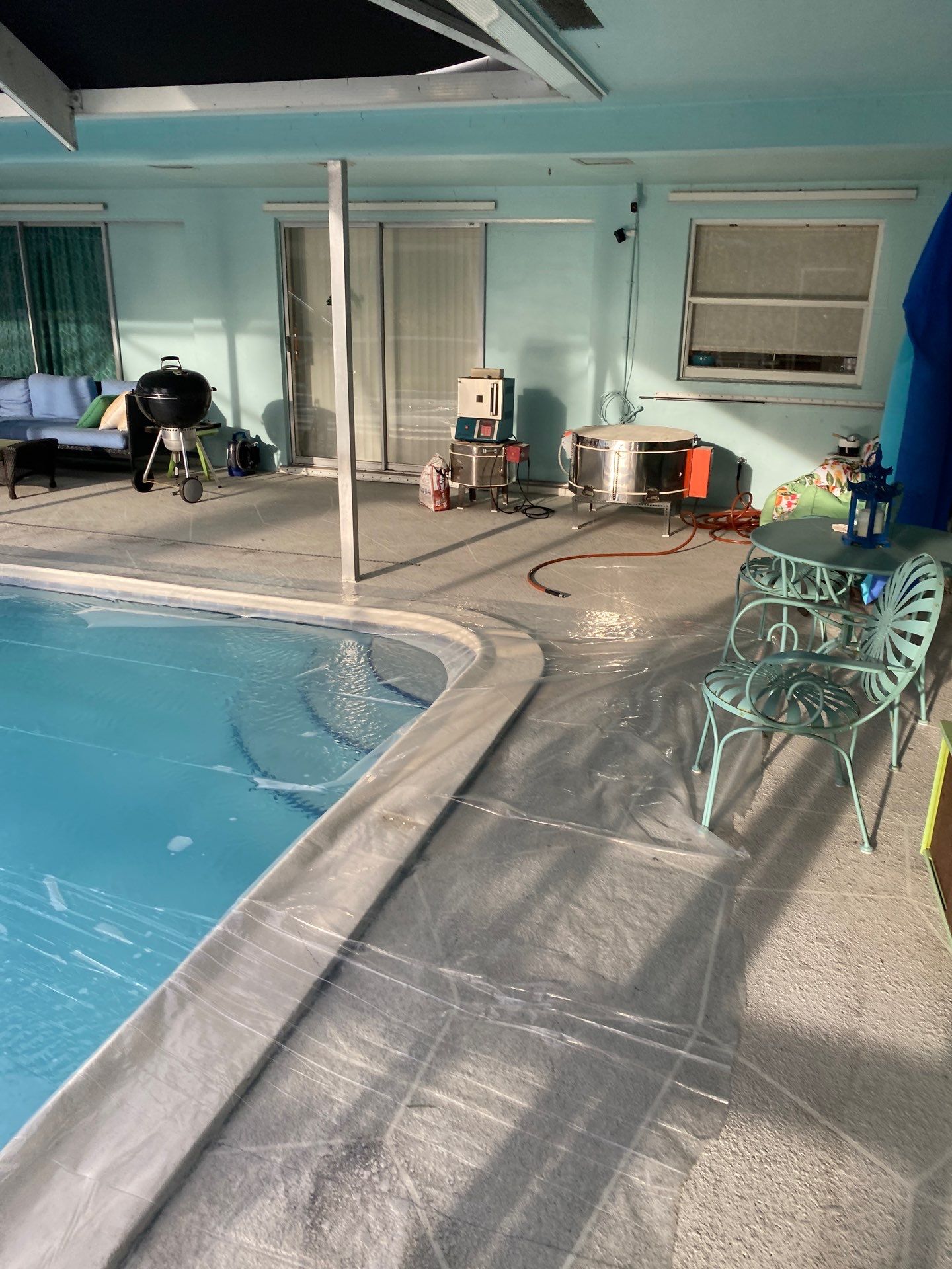 Residential Roofing Installation using 1" Nail strip metal roof by BLUES BROTHERS CONSTRUCTION CORP