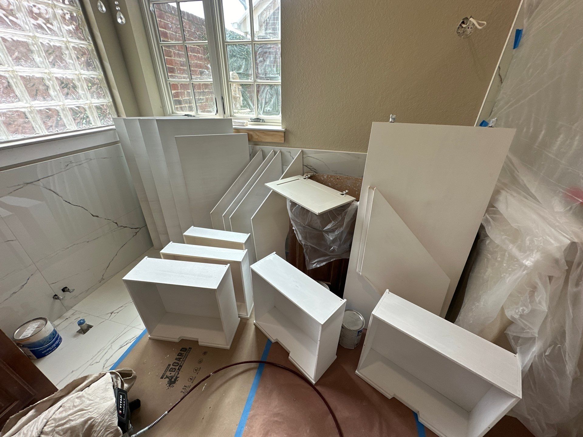 Bathroom Remodel and Closet in Cinco Ranch, TX by SophAlx LLC