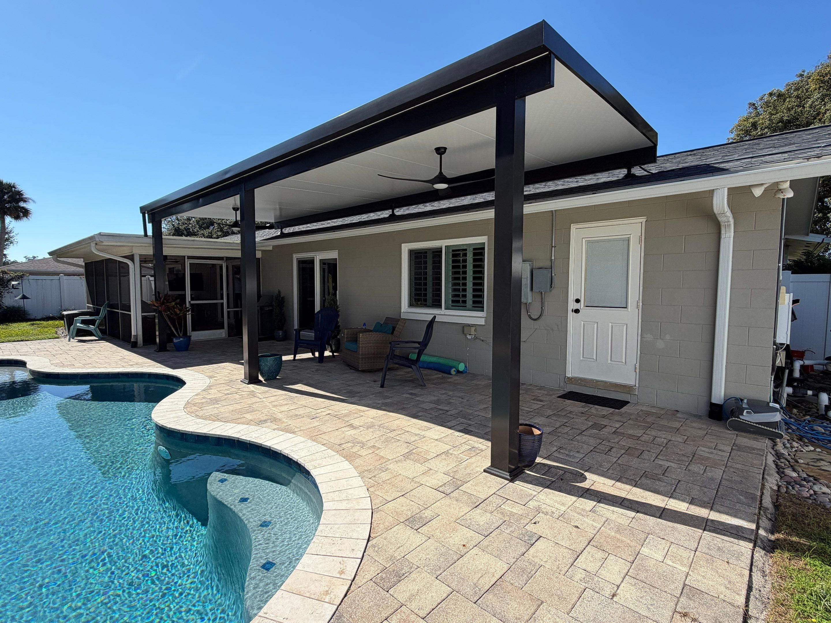 High-Performance Structural Patio Roof Project by Orlando pergolas
