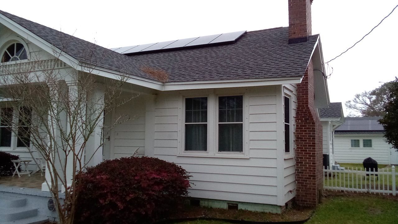 Gutter Installation using K-Style Seamless Gutters by Gutter Professors