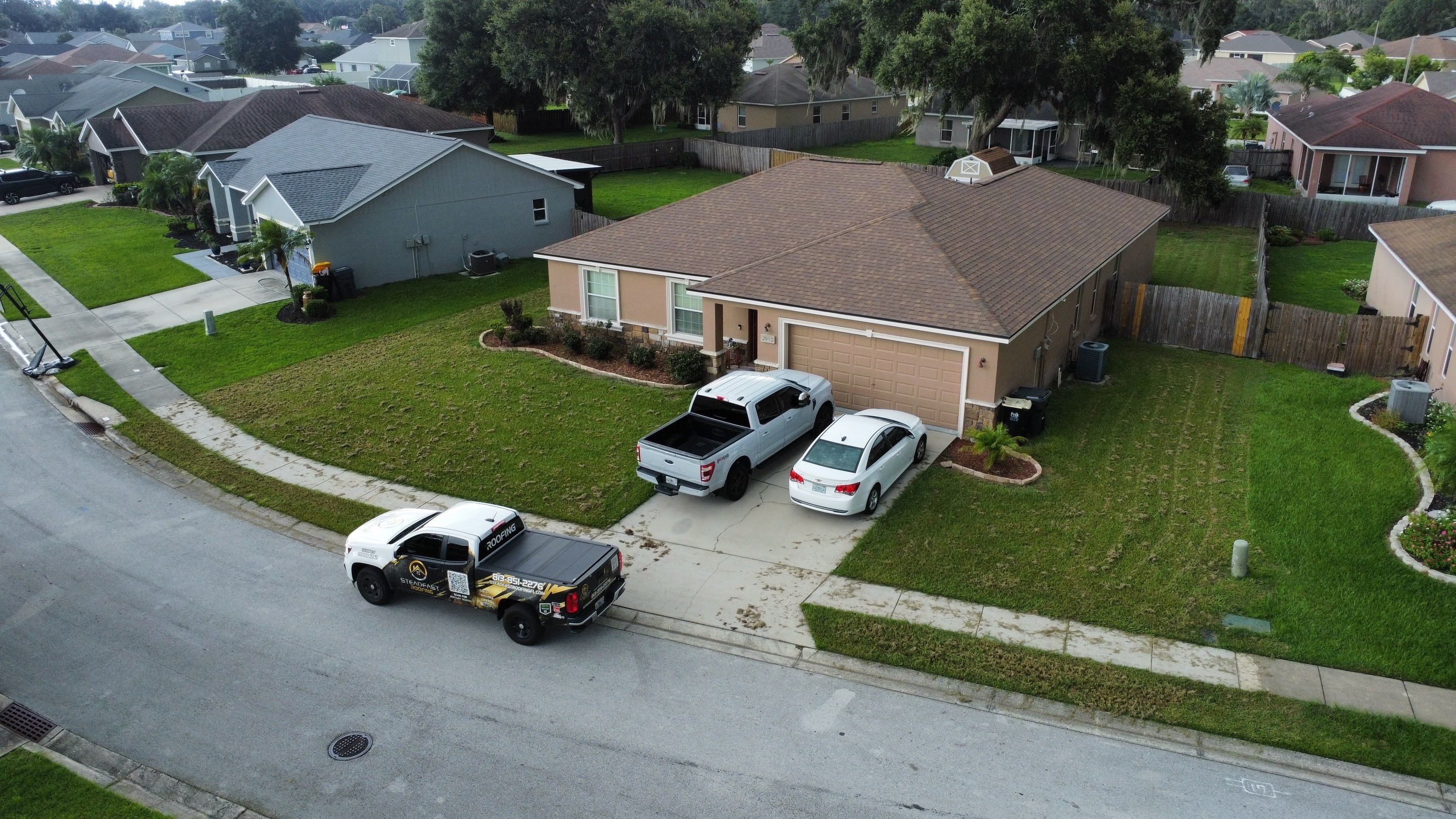 Roof Replacement in Mulberry, FL by Steadfast Roofing 