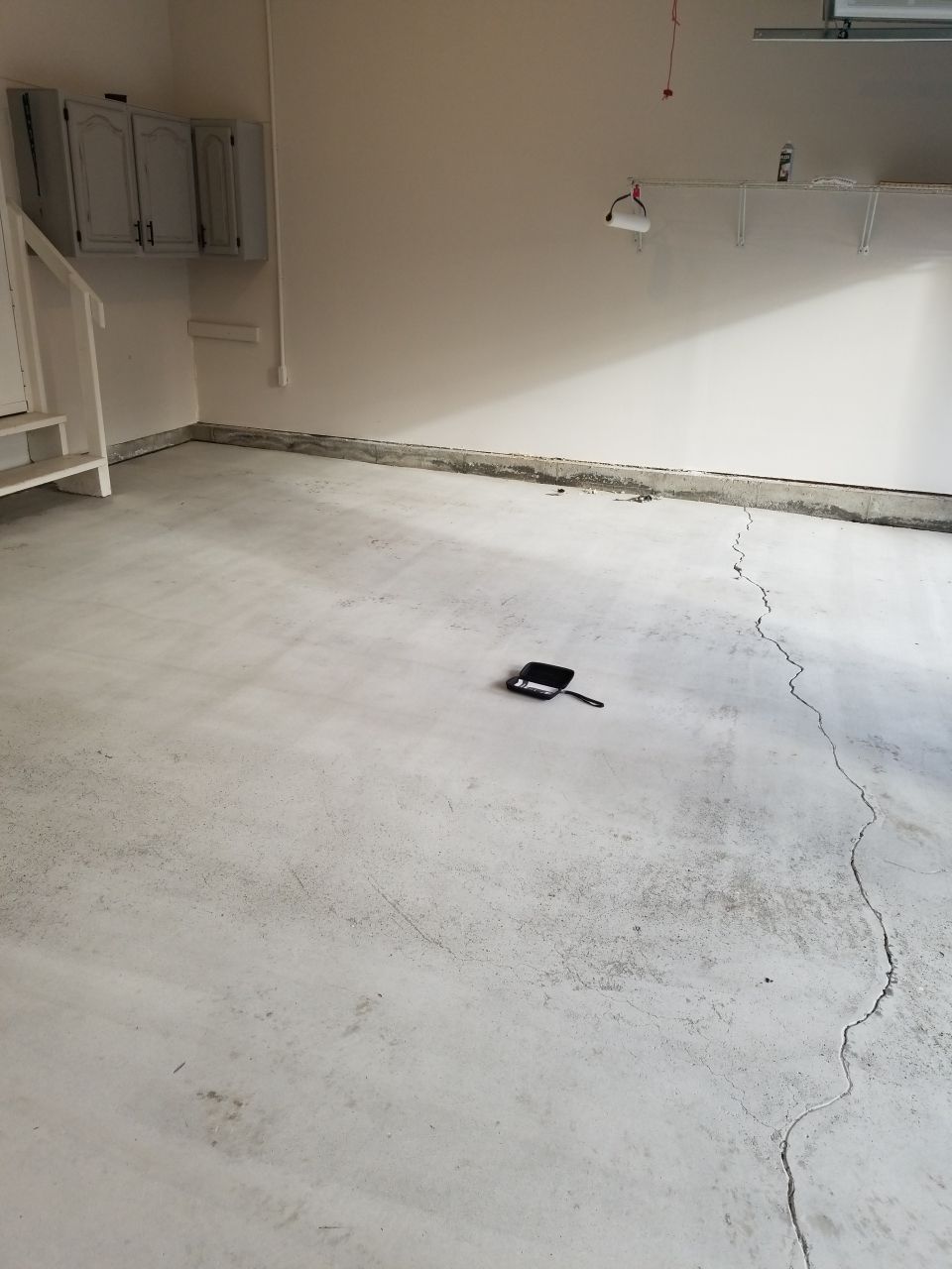 Garage Floor in Domino by Spectrum Painting, LLC